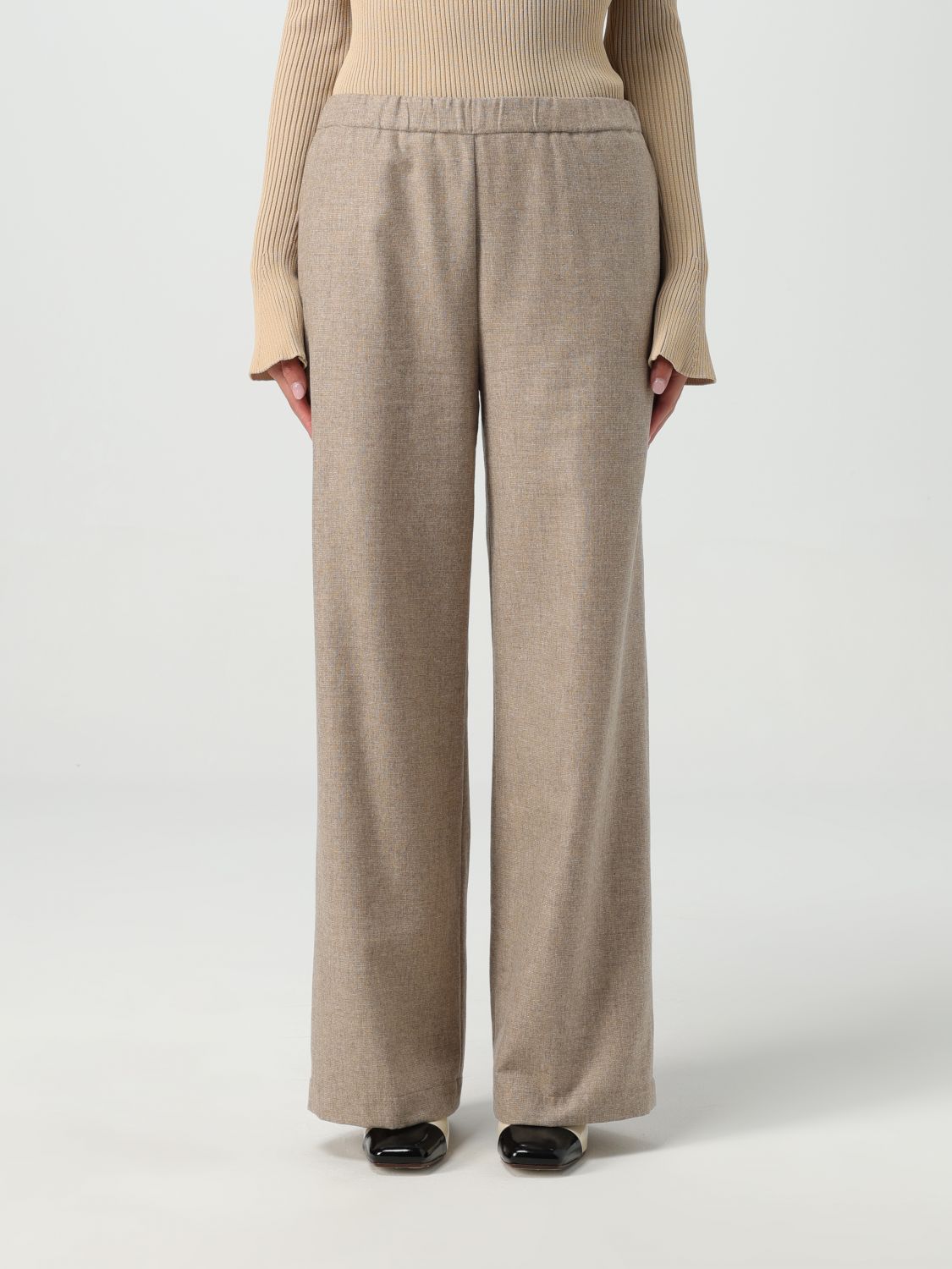 Aspesi Trousers ASPESI Woman colour Beige