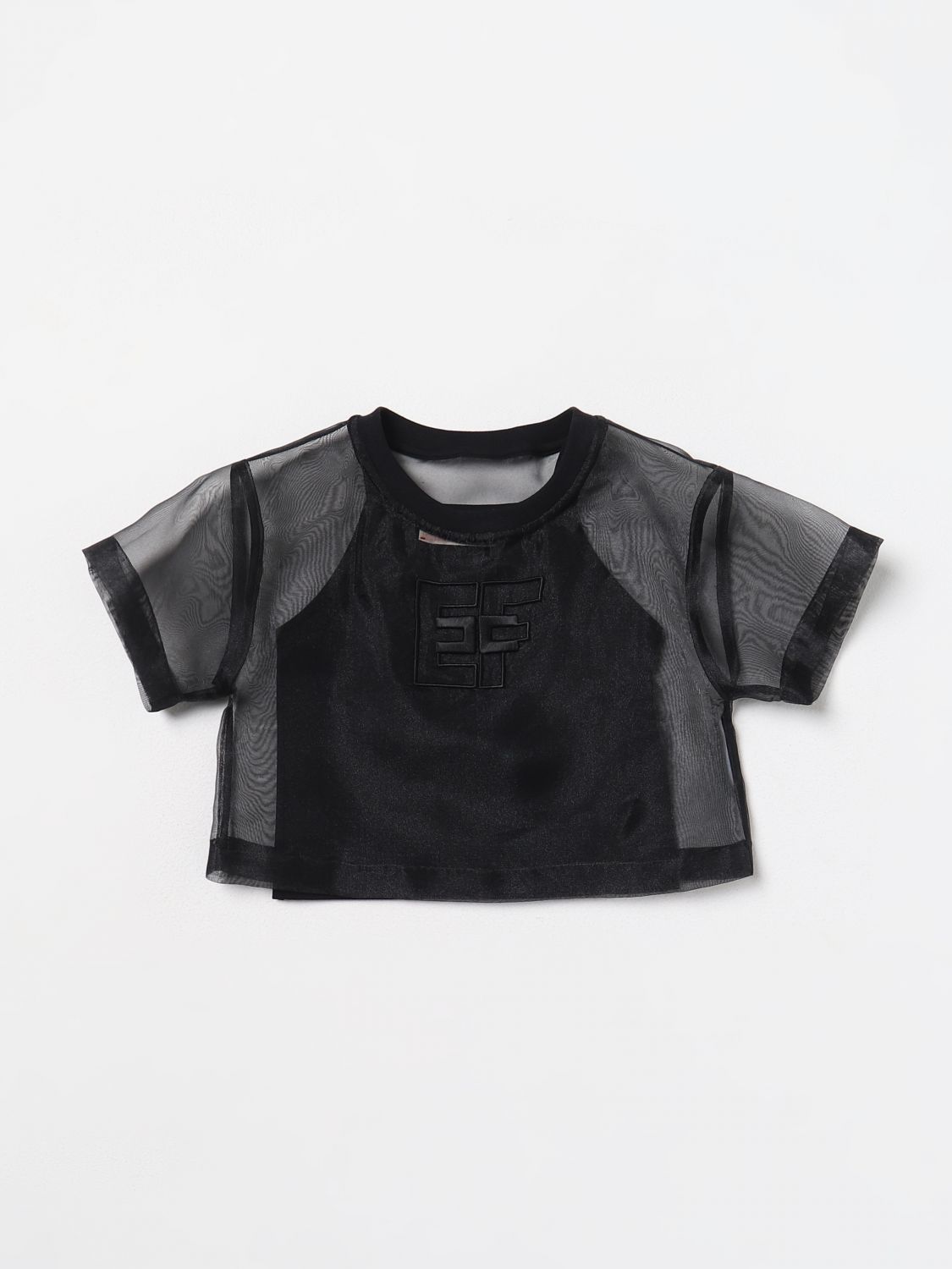 Elisabetta Franchi La Mia Bambina T-Shirt ELISABETTA FRANCHI LA MIA BAMBINA Kids colour Black