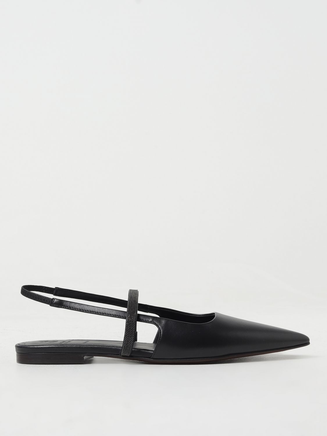 Brunello Cucinelli Flat Shoes BRUNELLO CUCINELLI Woman colour Black