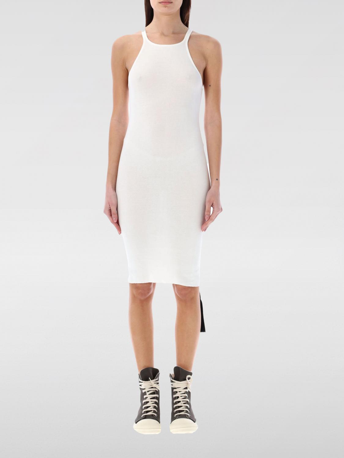 Rick Owens Drkshdw Dress RICK OWENS DRKSHDW Woman color White