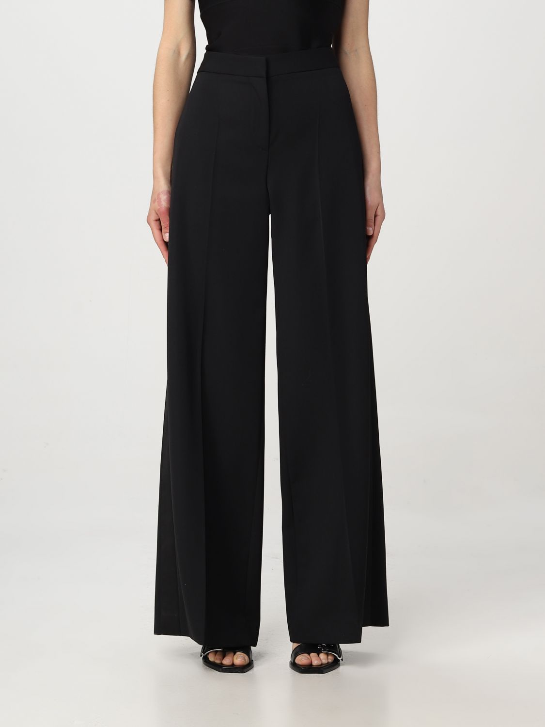 Alexander McQueen Trousers ALEXANDER MCQUEEN Woman colour Black