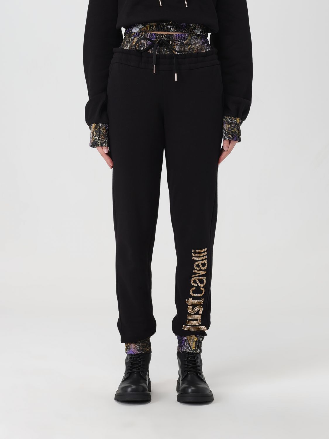 Just Cavalli Trousers JUST CAVALLI Woman colour Black