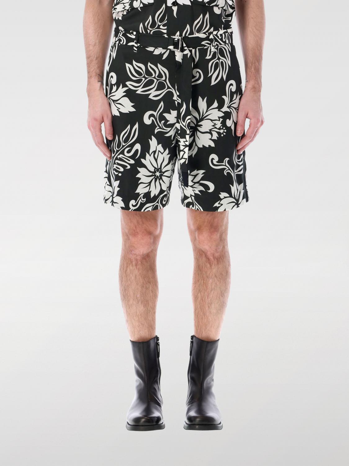 Sacai Short SACAI Men color Black