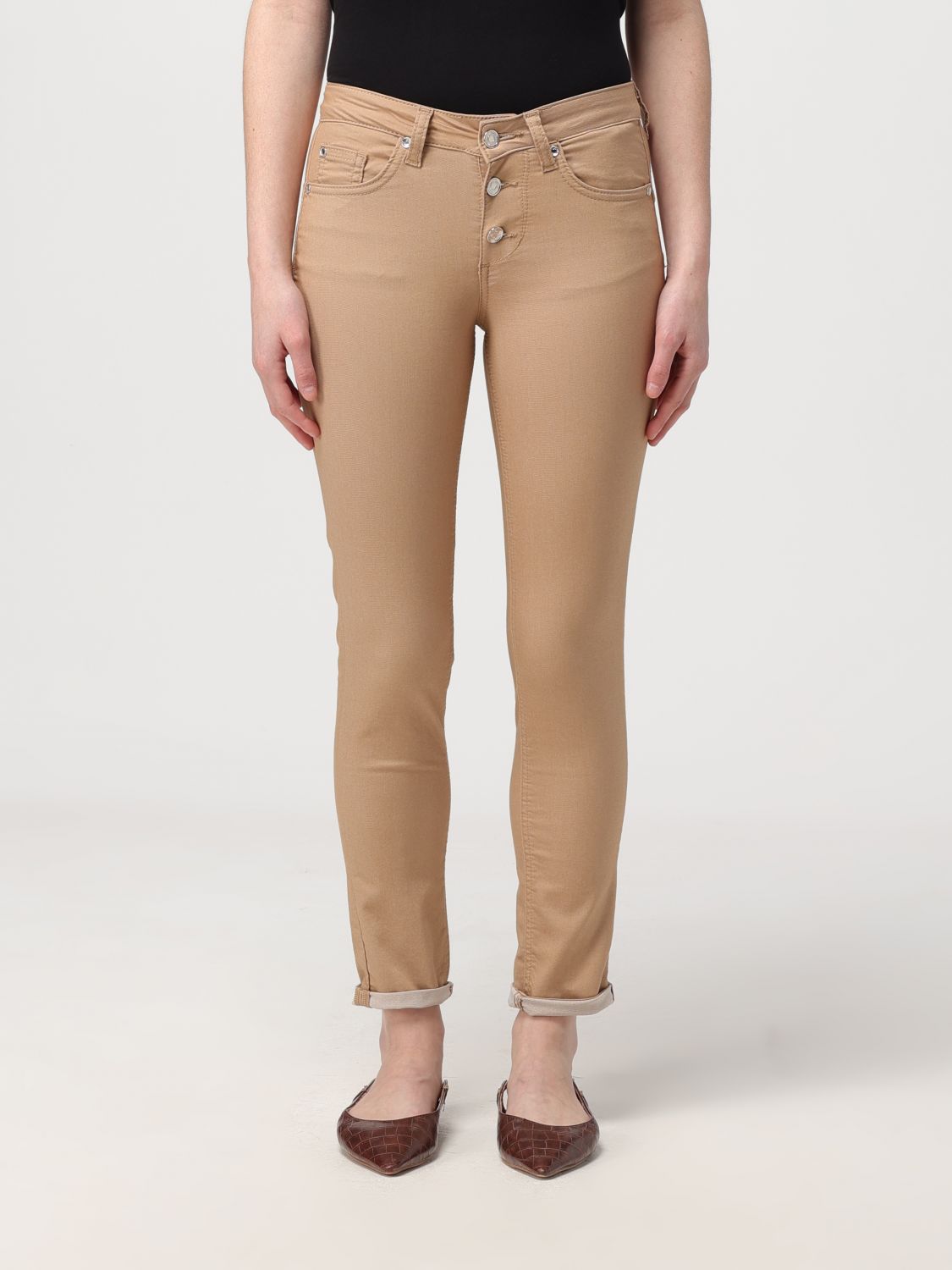 Liu Jo Trousers LIU JO Woman colour Camel