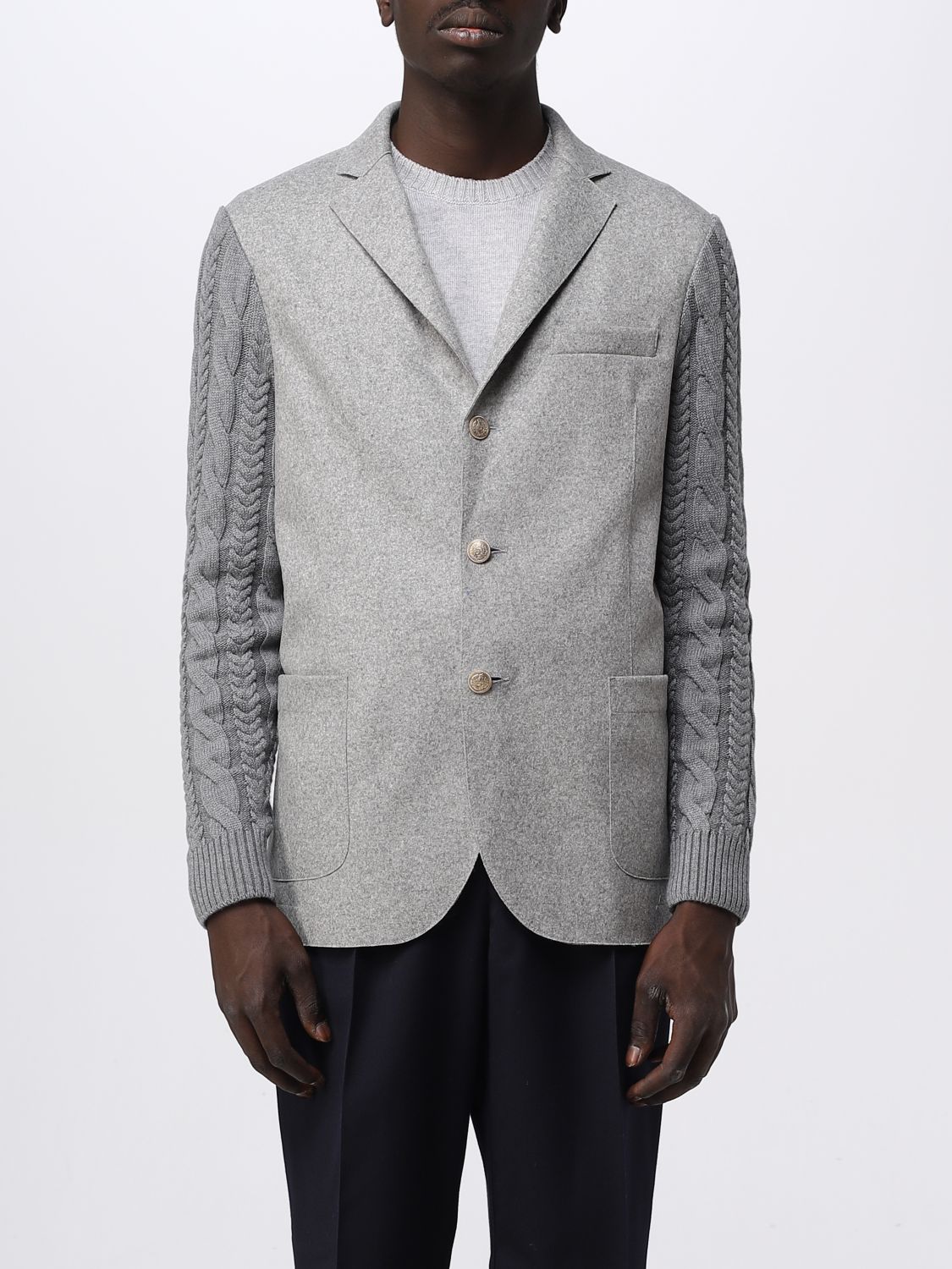 Eleventy Blazer ELEVENTY Men colour Grey