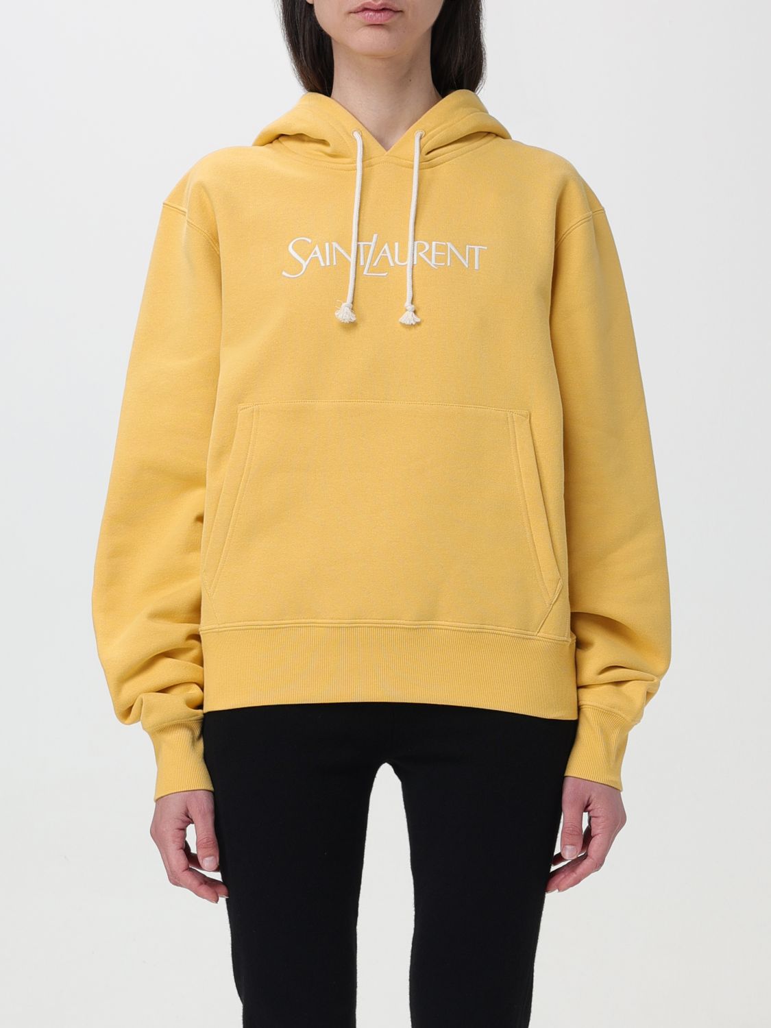 Saint Laurent Sweatshirt SAINT LAURENT Woman colour Yellow