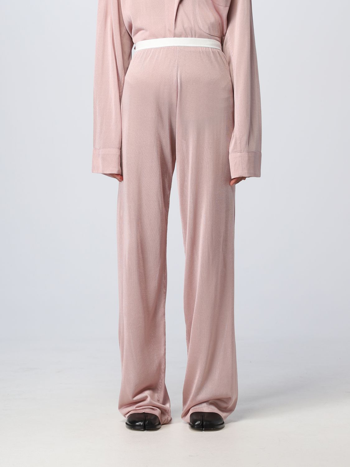 Maison Margiela Trousers MAISON MARGIELA Woman colour Pink