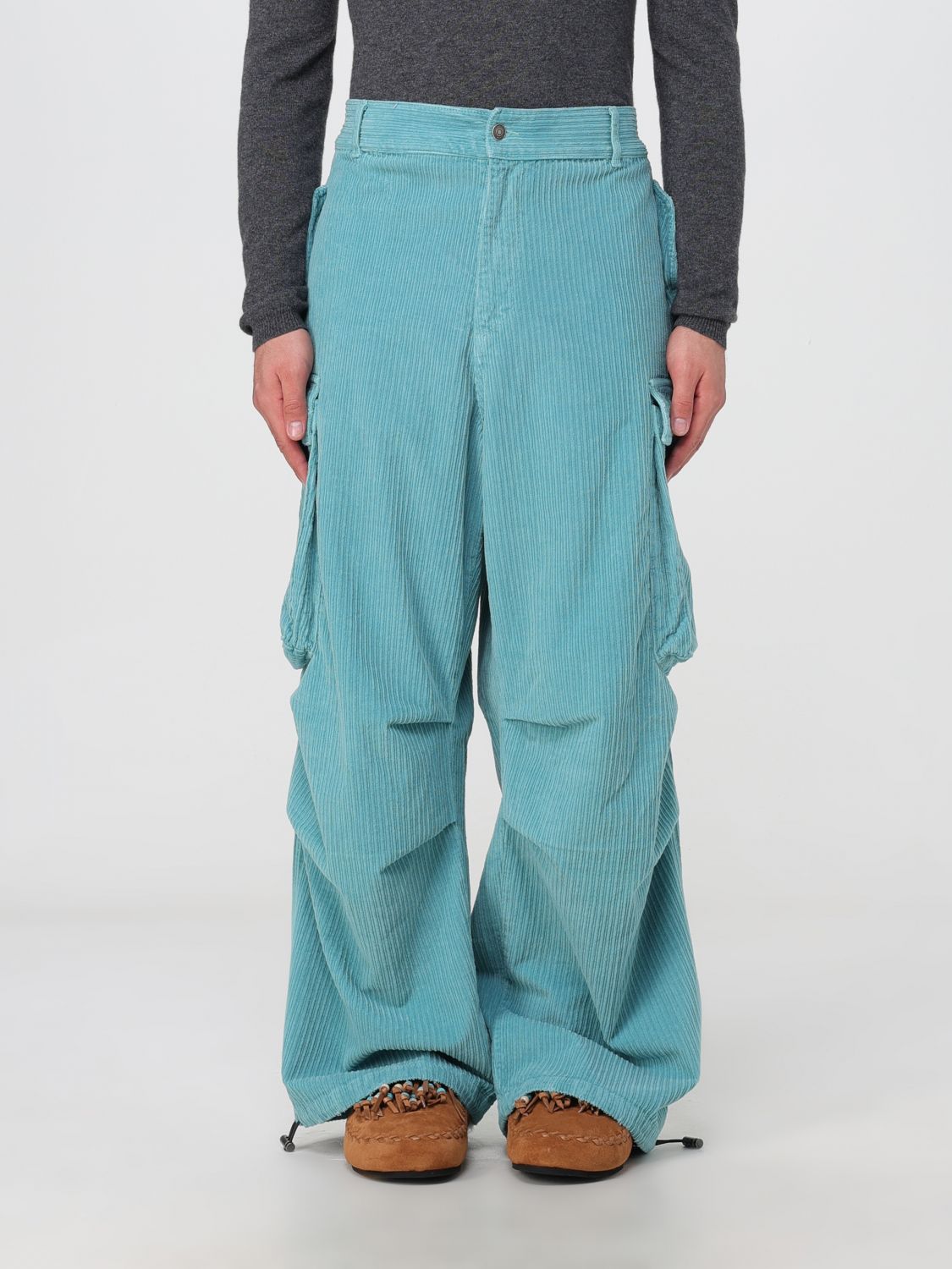 Alanui Trousers ALANUI Men colour Water