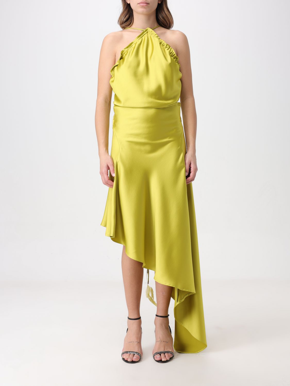 The Attico Dress THE ATTICO Woman colour Yellow