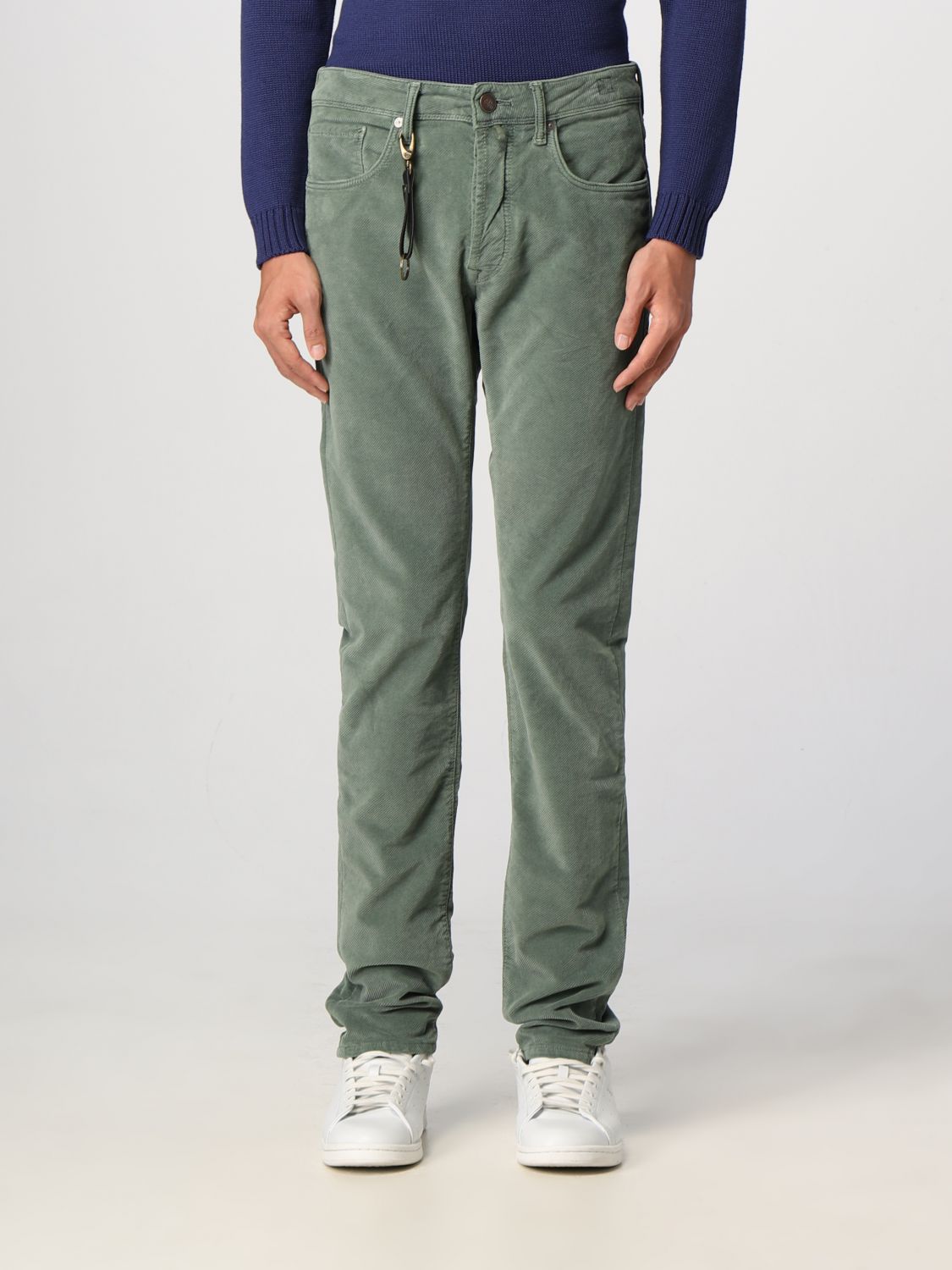 Incotex Trousers INCOTEX Men colour Green