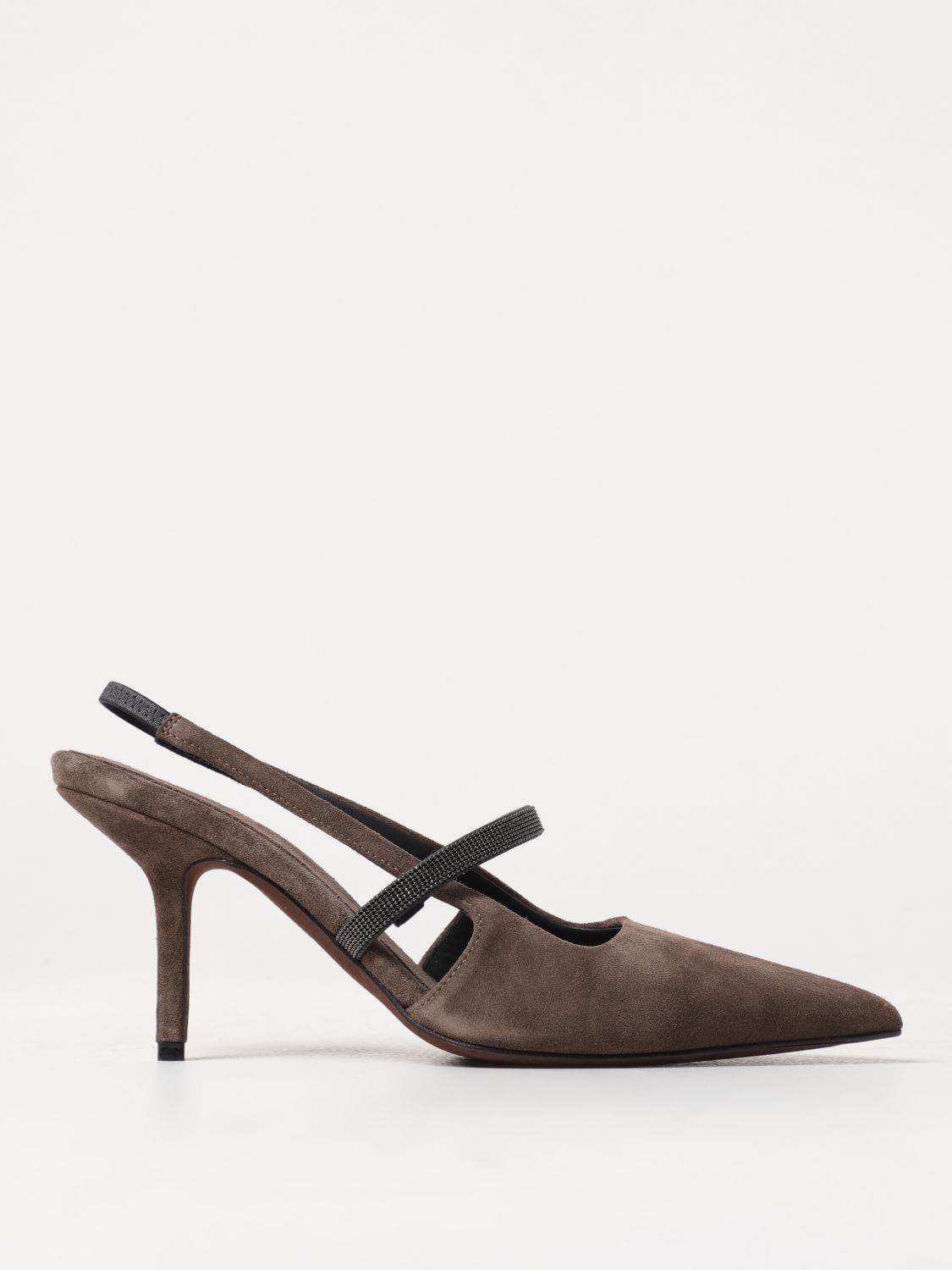 Brunello Cucinelli High Heel Shoes BRUNELLO CUCINELLI Woman colour Brown