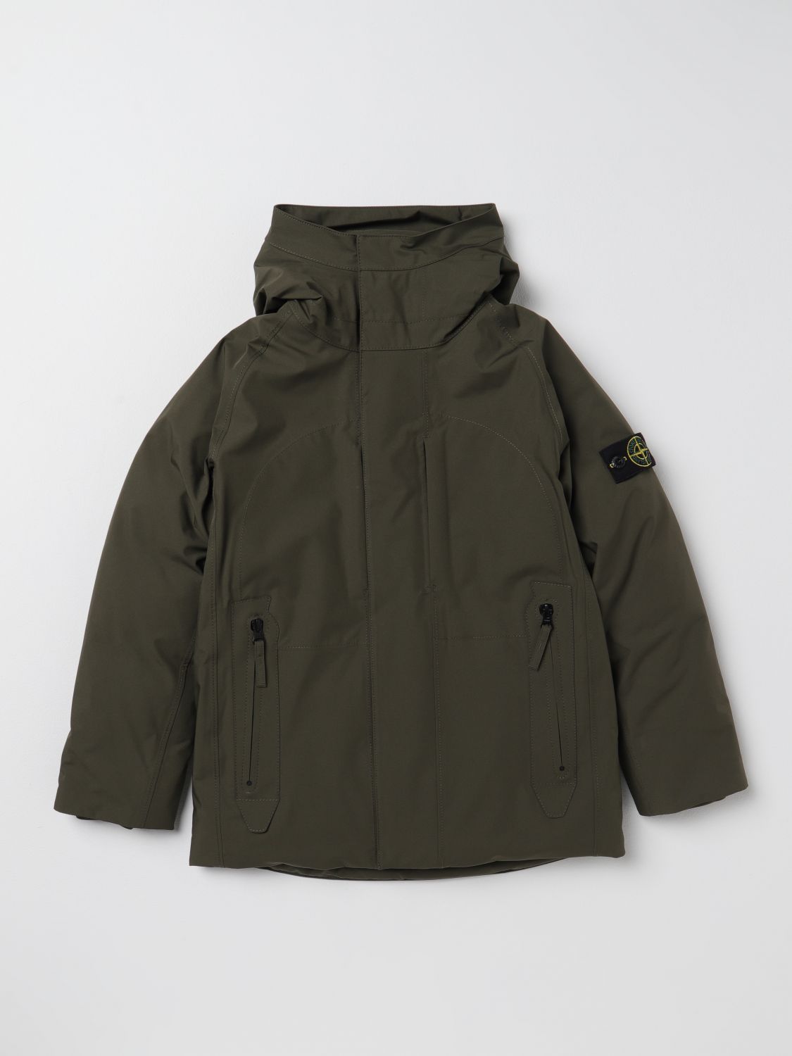 Stone Island Junior Jacket STONE ISLAND JUNIOR Kids colour Olive