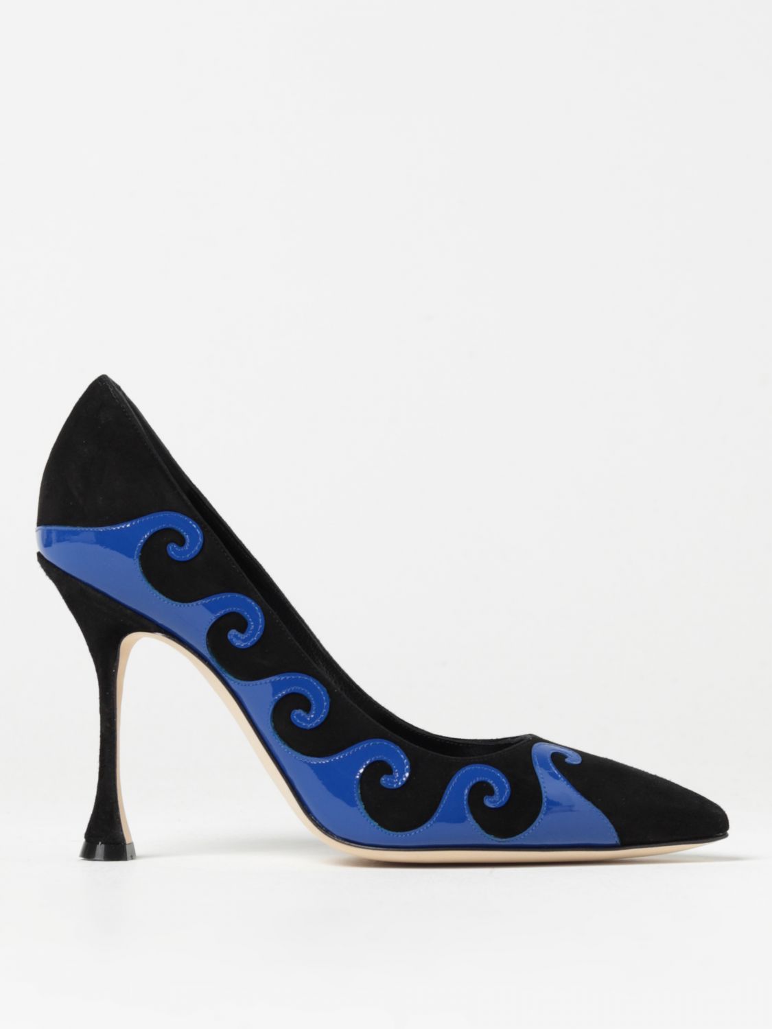 Manolo Blahnik Court Shoes MANOLO BLAHNIK Woman colour Black