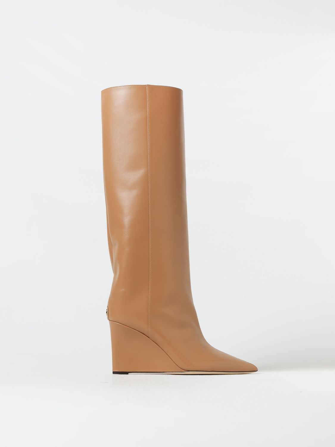 Jimmy Choo Boots JIMMY CHOO Woman colour Biscuit