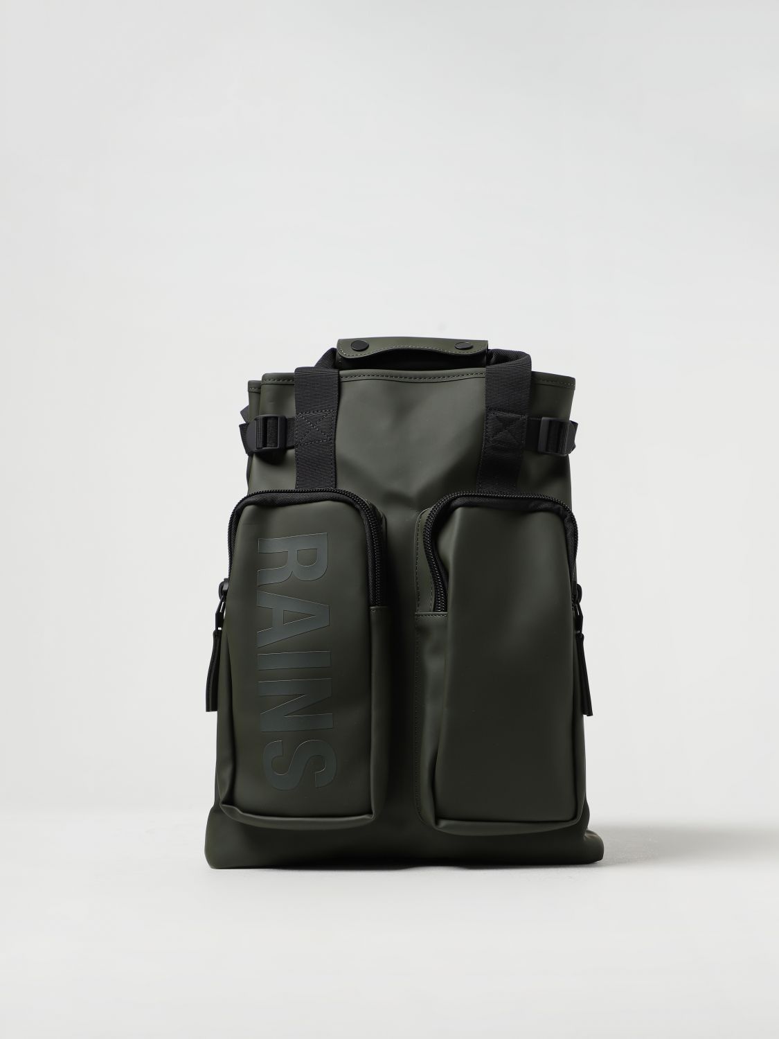 Rains Backpack RAINS Men colour Military