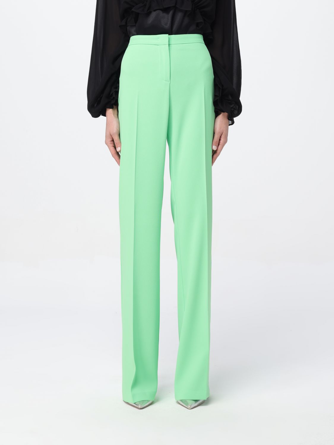 Pinko Trousers PINKO Woman colour Green