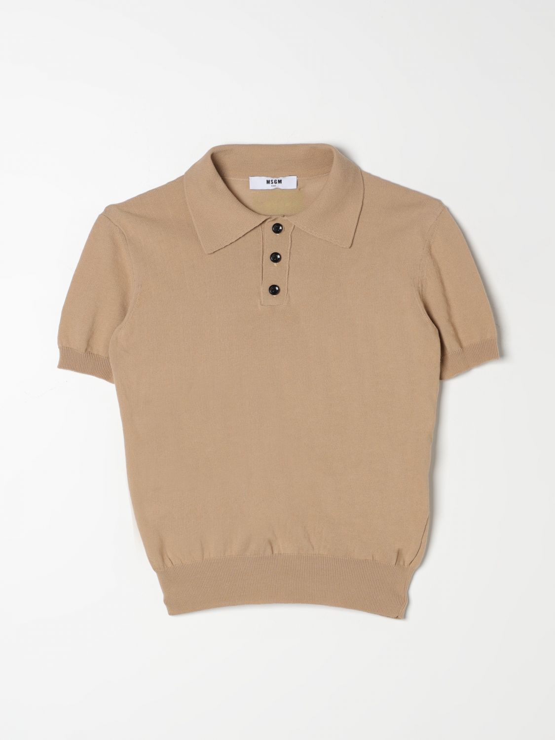 Msgm Kids T-Shirt MSGM KIDS Kids colour Brown