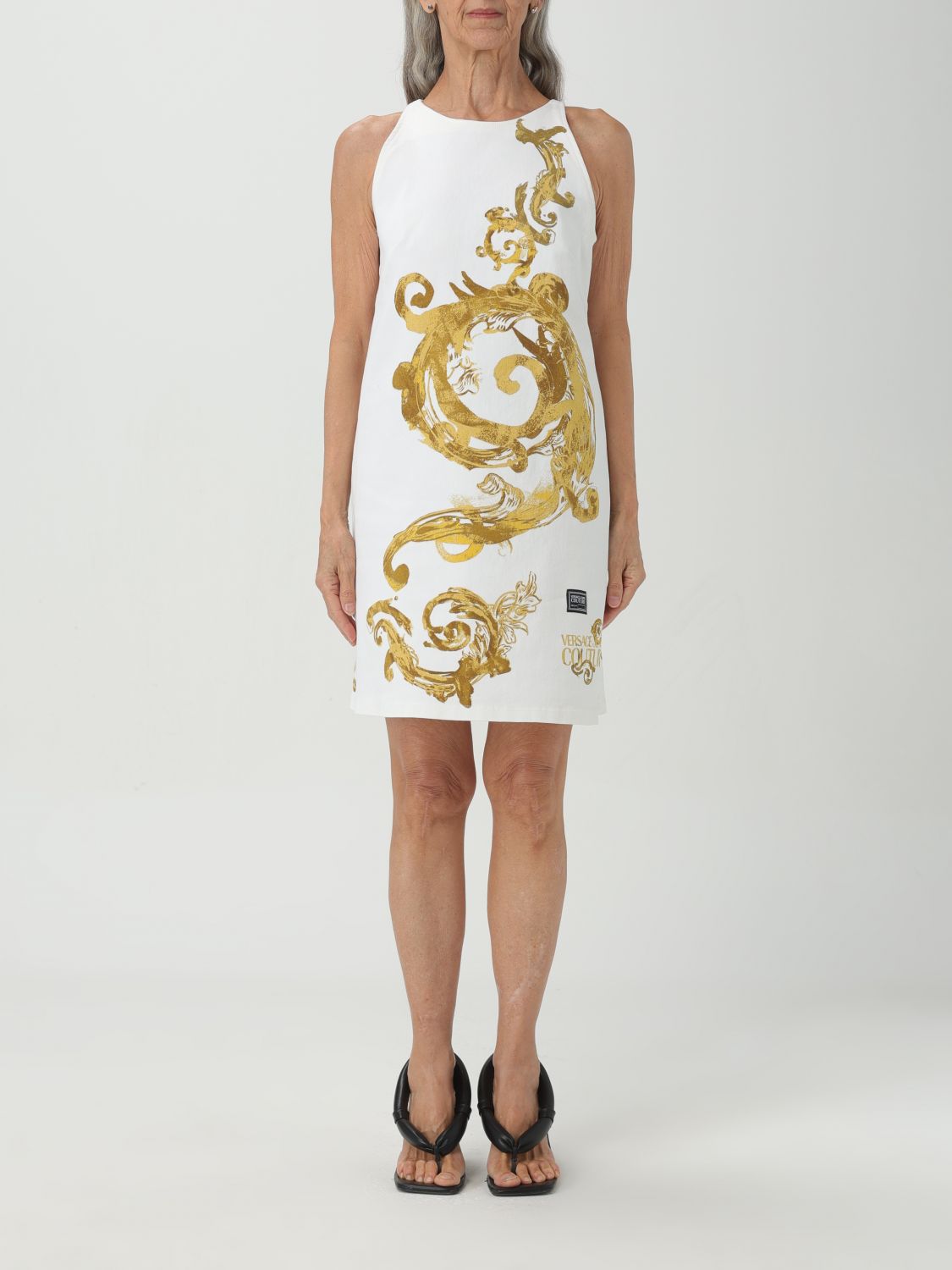 Versace Jeans Couture Dress VERSACE JEANS COUTURE Woman colour White