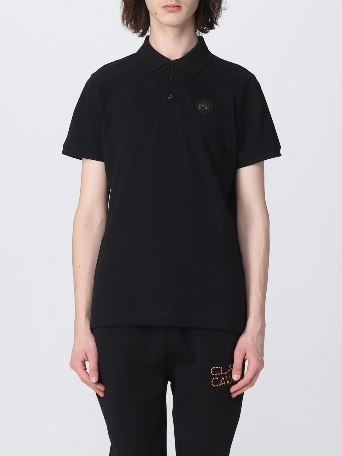 Class Roberto Cavalli Polo Shirt CLASS ROBERTO CAVALLI Men colour Black