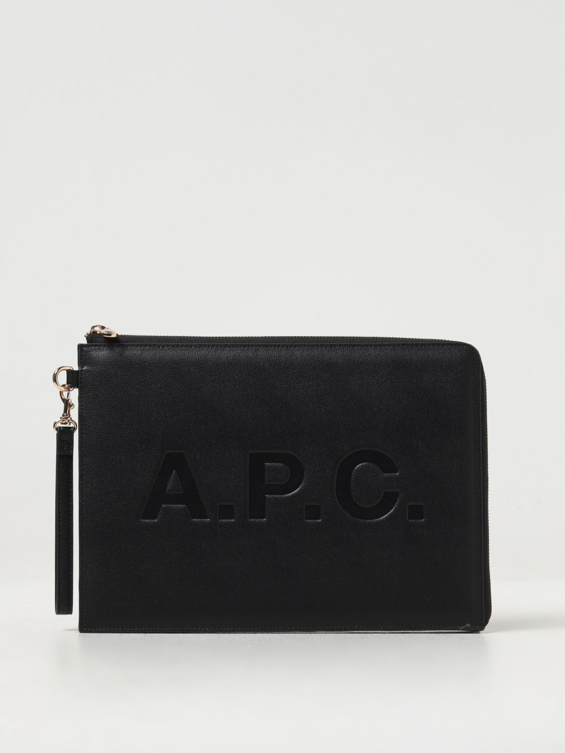 A.P.C. Clutch A.P.C. Woman colour Black