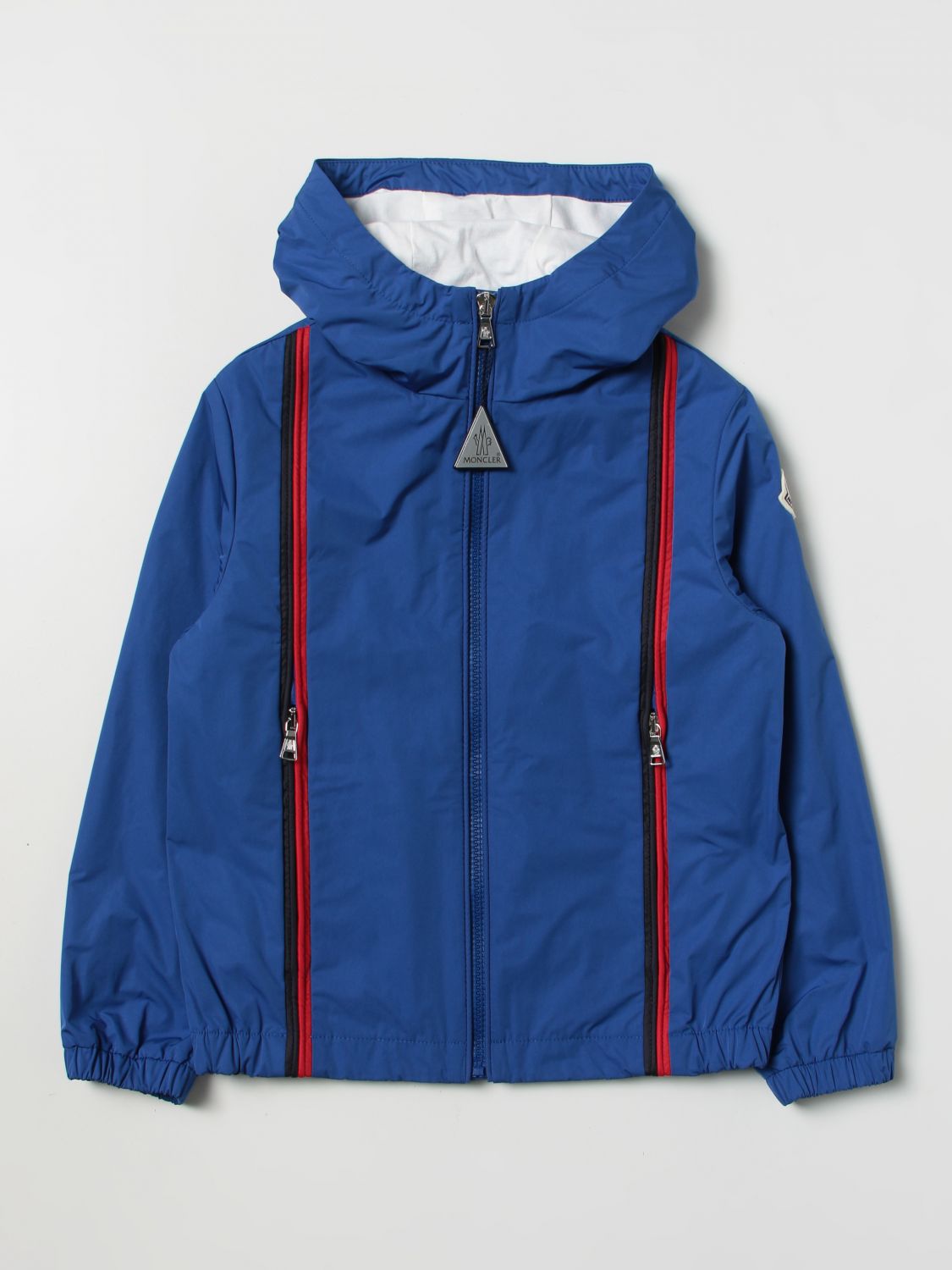 Moncler Jacket MONCLER Kids colour Gnawed Blue