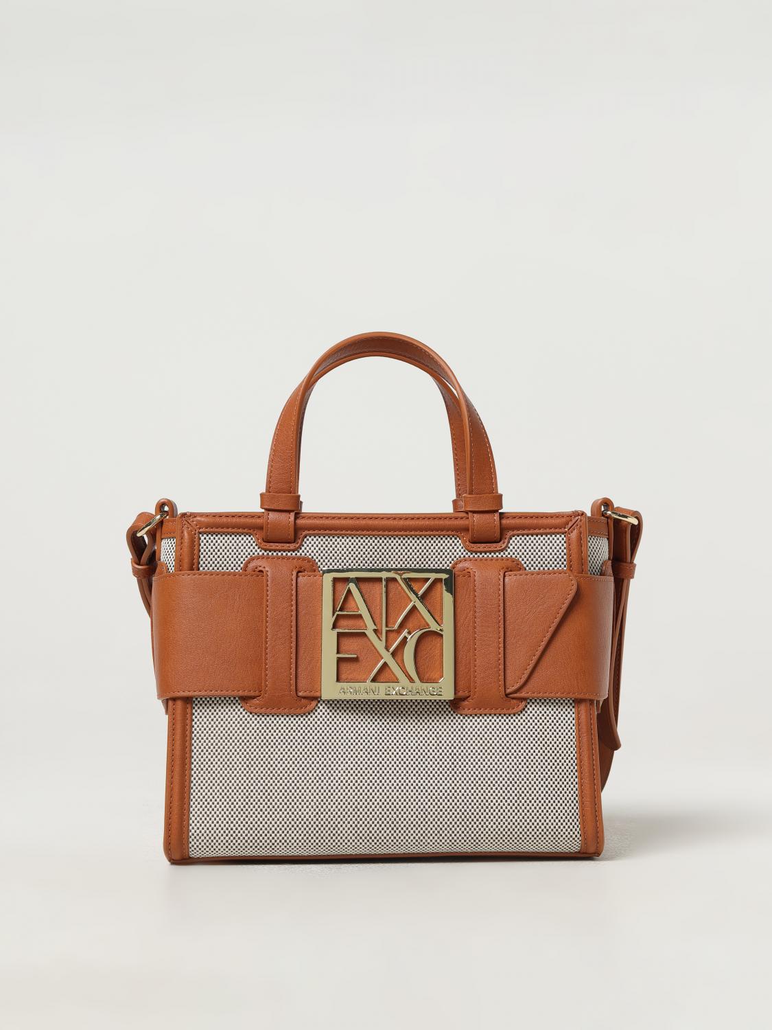 Armani Exchange Shoulder Bag ARMANI EXCHANGE Woman color Natural