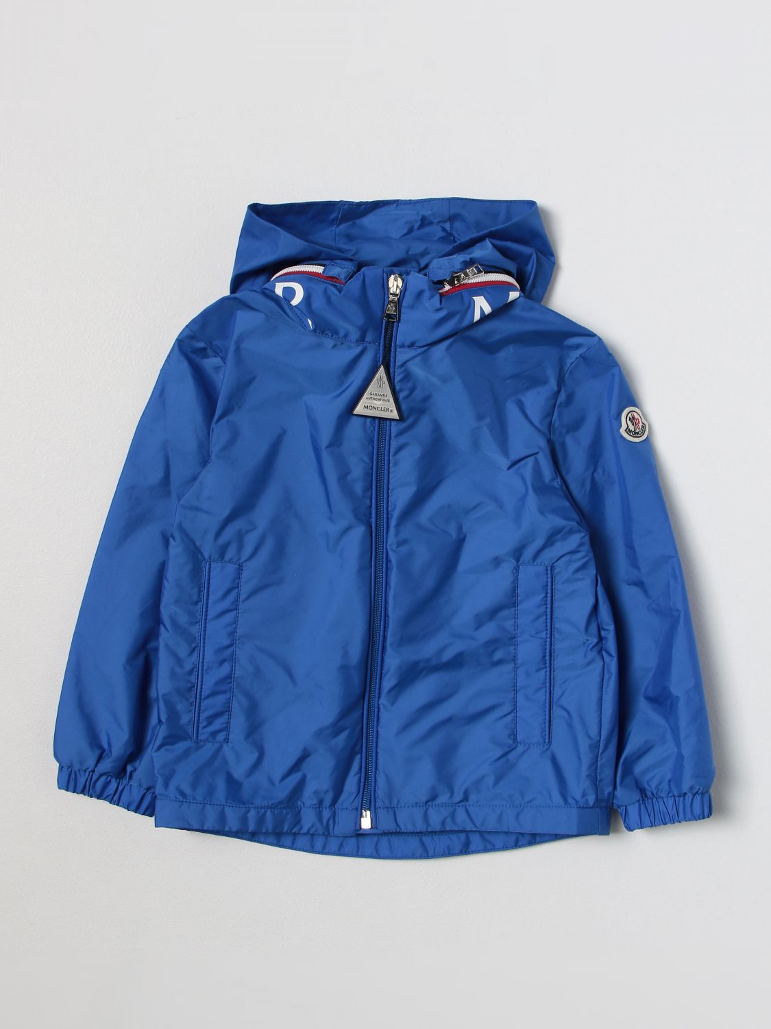 Moncler Jacket MONCLER Kids colour Blue