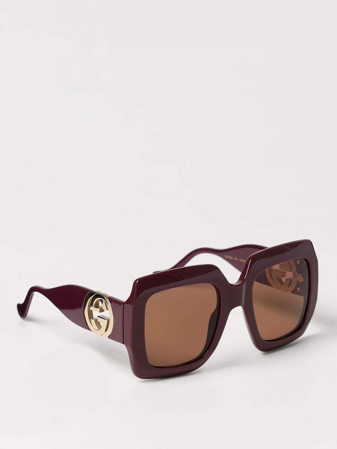 Gucci Sunglasses GUCCI Woman color Brown