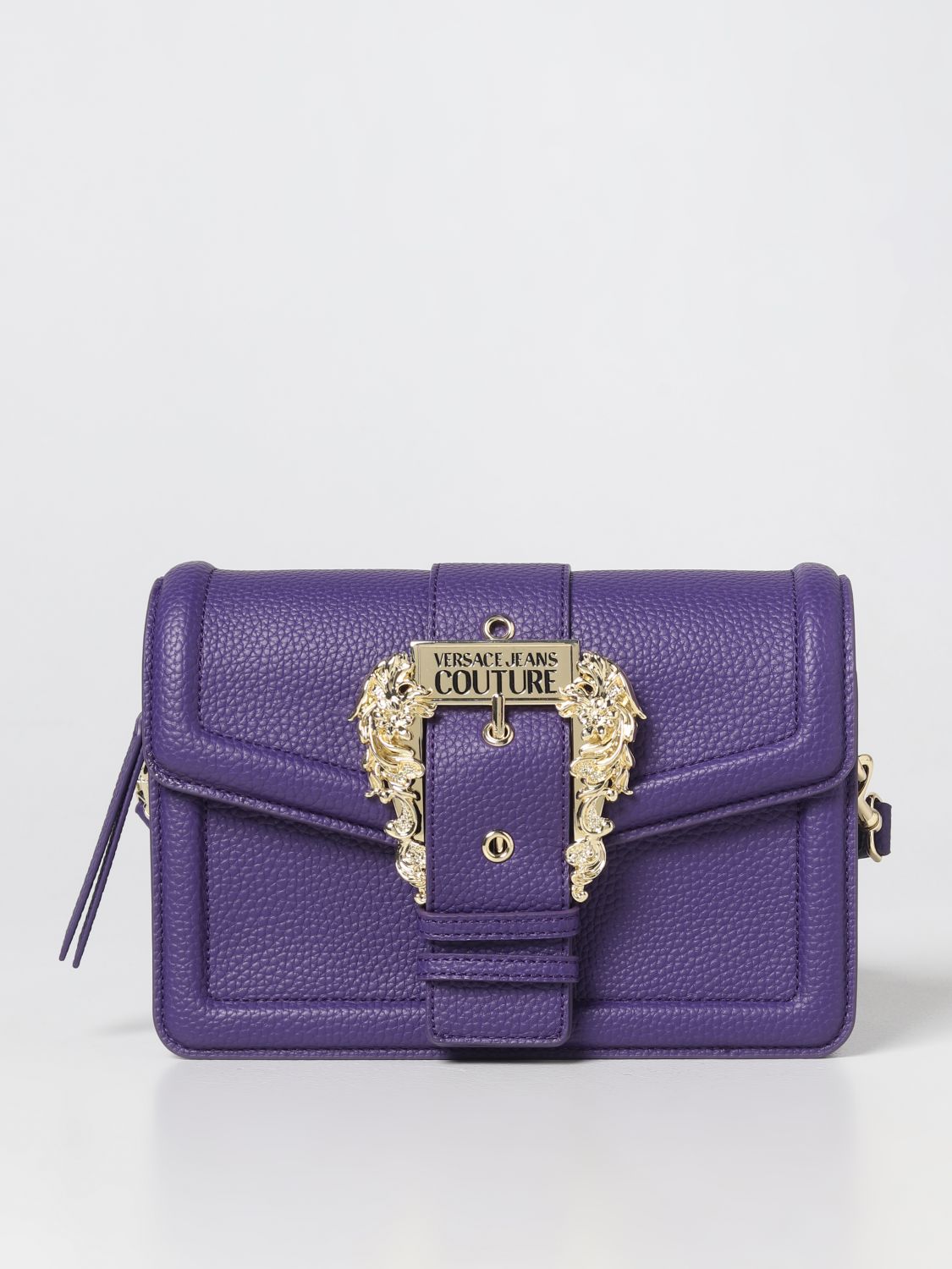 Versace Jeans Couture Crossbody Bags VERSACE JEANS COUTURE Woman colour Violet