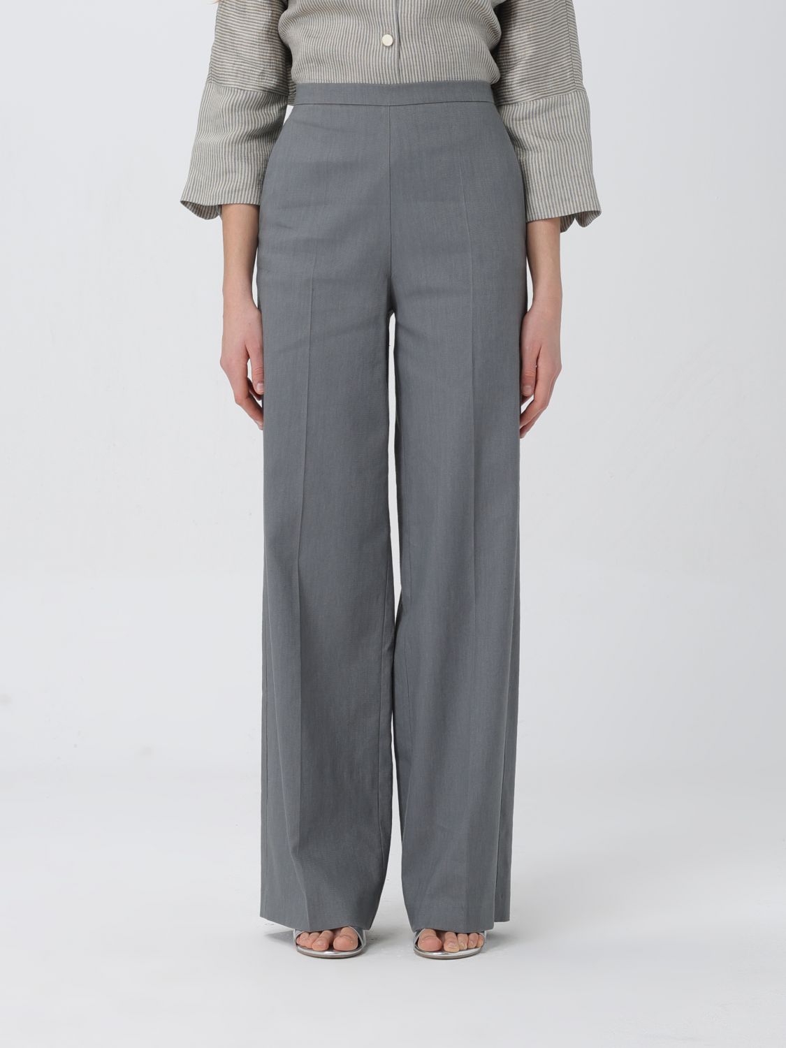 Alysi Trousers ALYSI Woman colour Grey