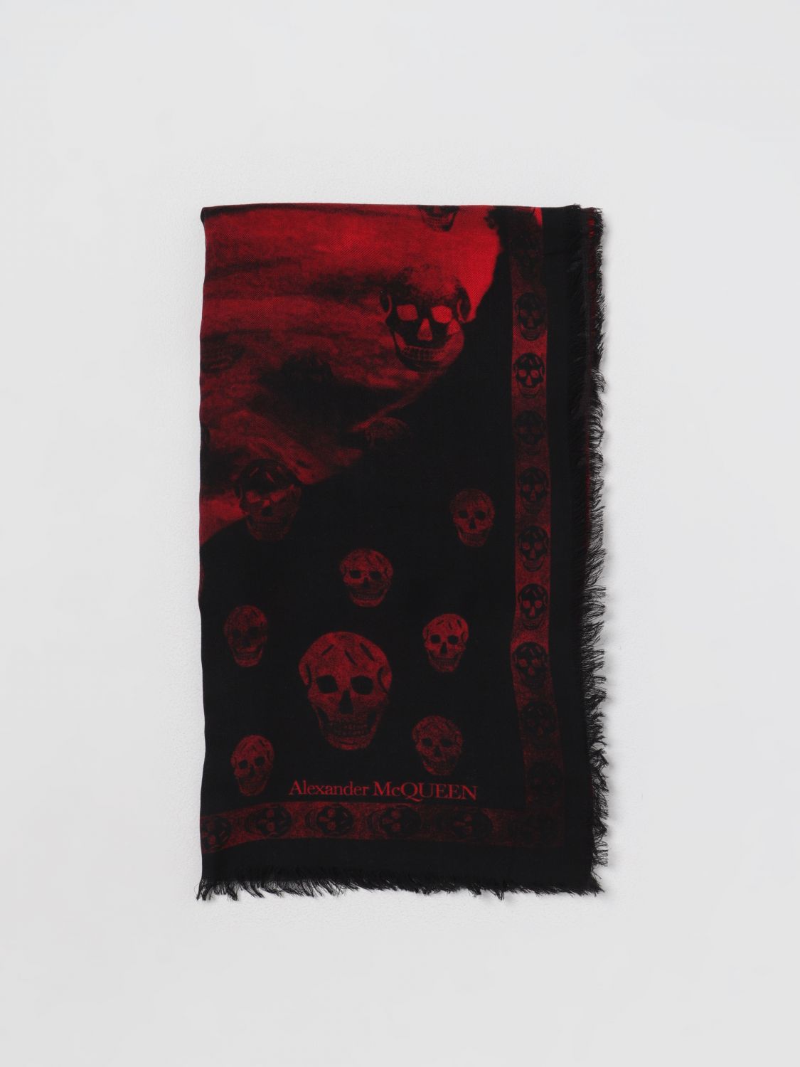 Alexander McQueen Scarf ALEXANDER MCQUEEN Woman colour Black