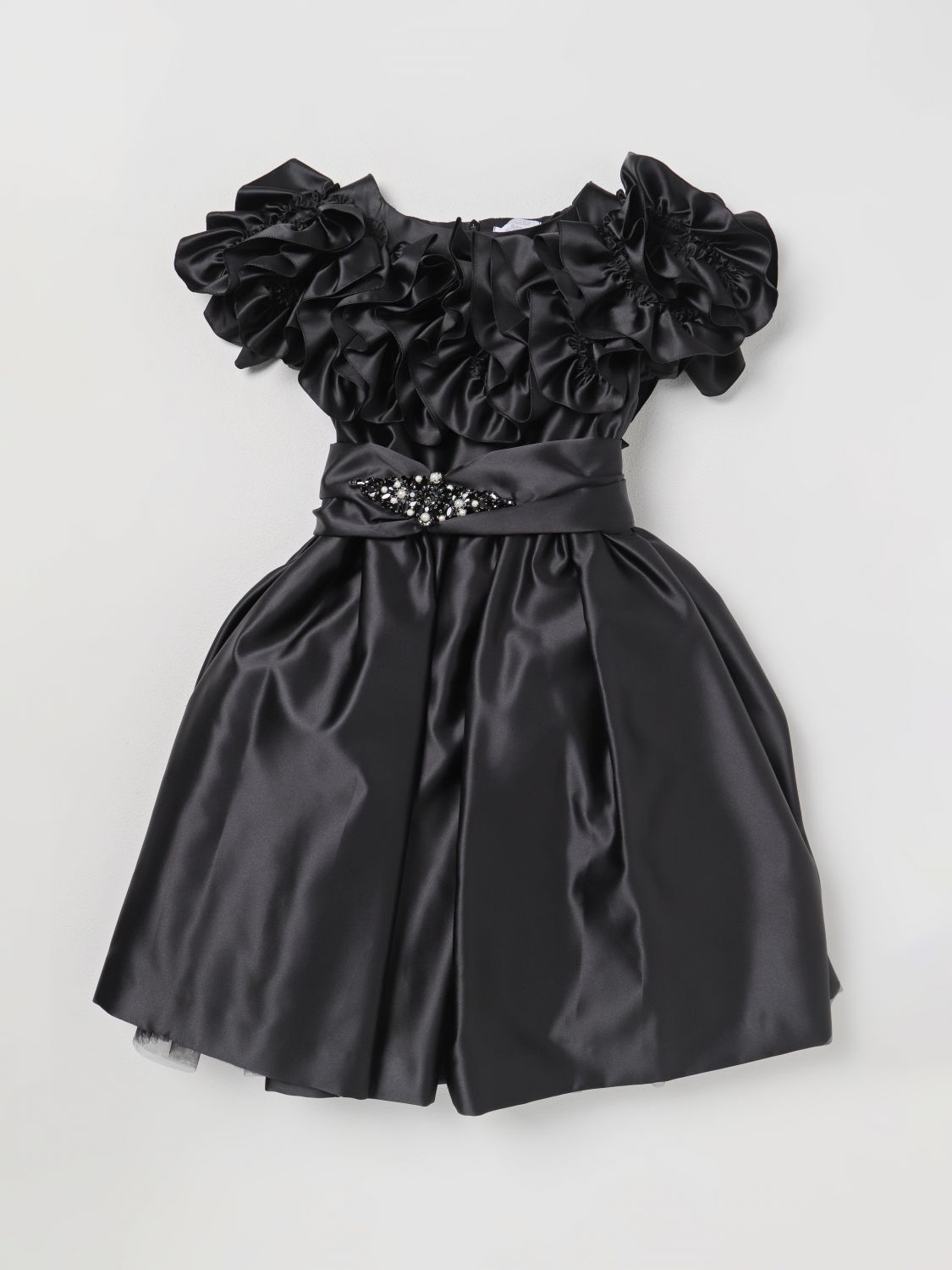 Monnalisa Dress MONNALISA Kids colour Black