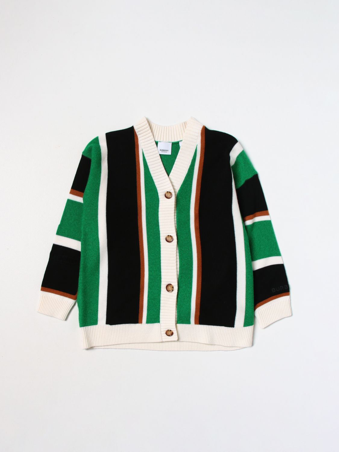 Burberry Kids Jumper BURBERRY KIDS Kids colour Green