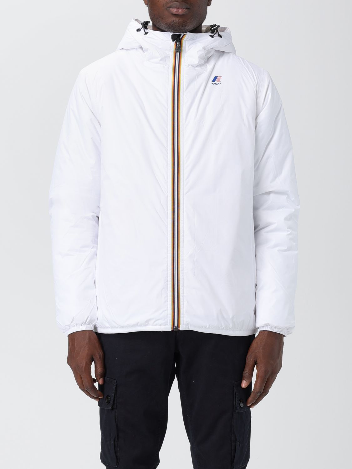 K-Way Jacket K-WAY Men colour White