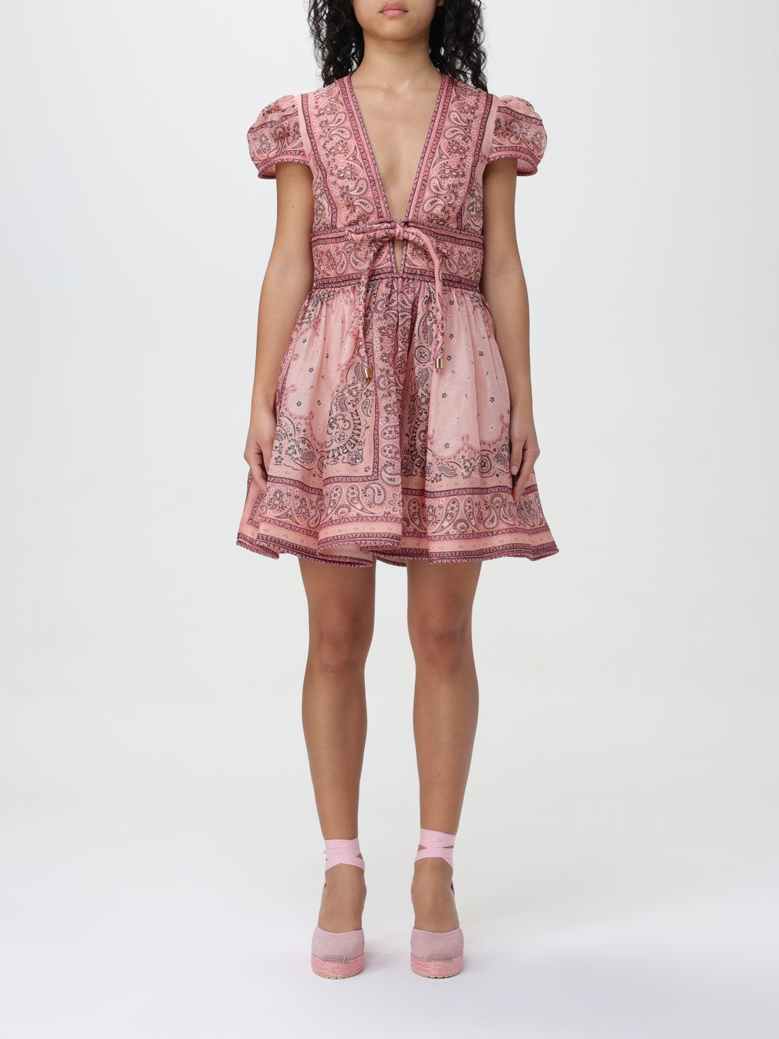 Zimmermann Dress ZIMMERMANN Woman colour Pink