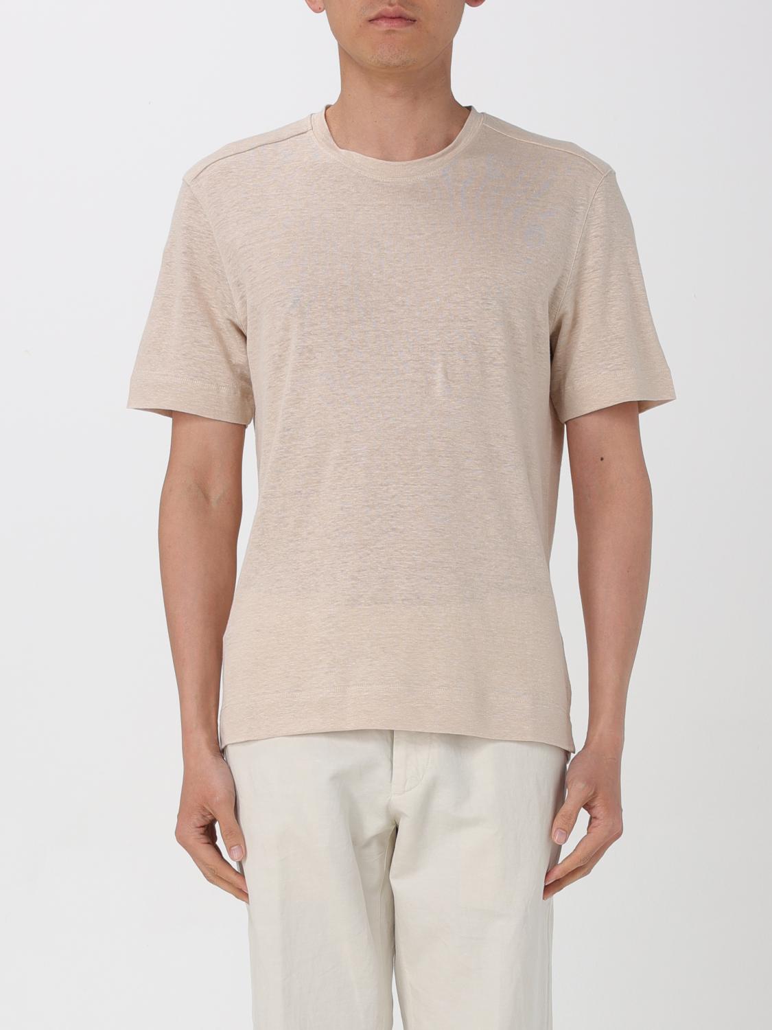 zegna T-Shirt ZEGNA Men colour Beige