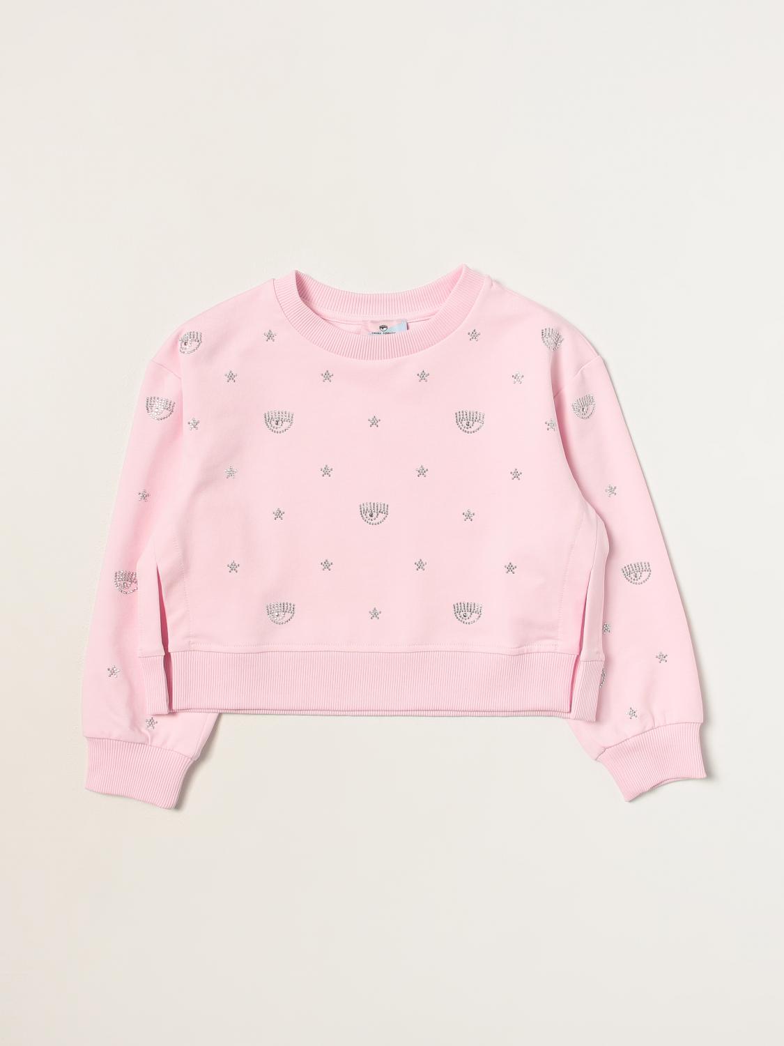 CHIARA FERRAGNI Jumper CHIARA FERRAGNI Kids colour Pink