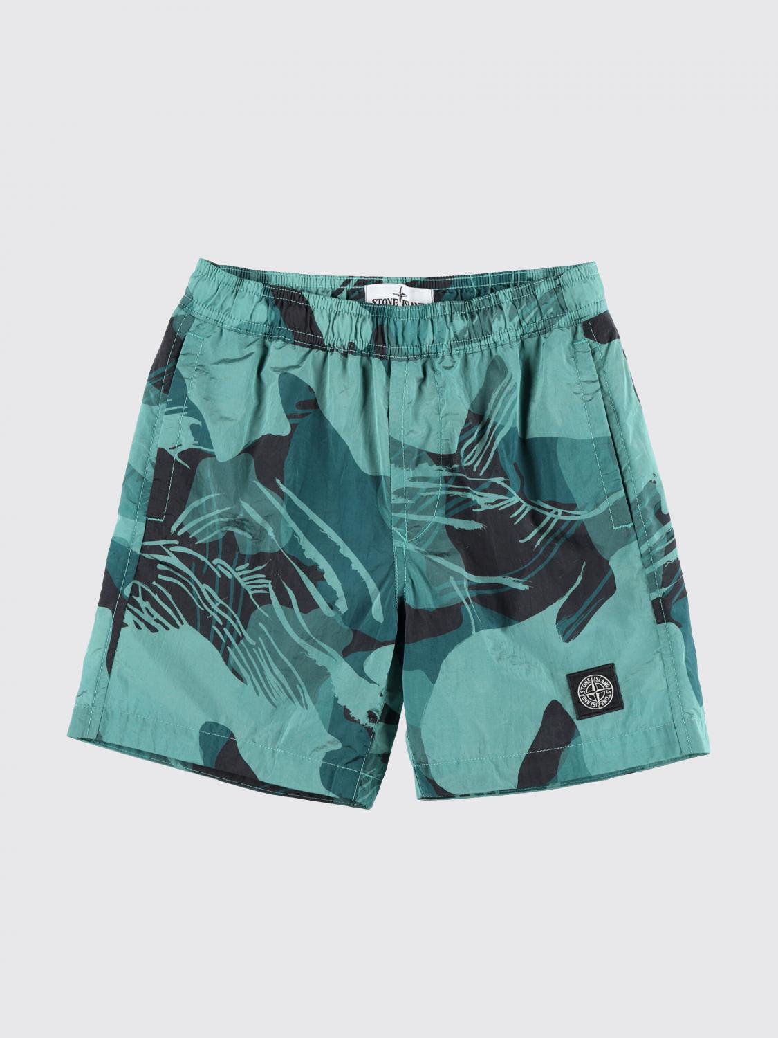 Stone Island Junior Swimsuit STONE ISLAND JUNIOR Kids color Green