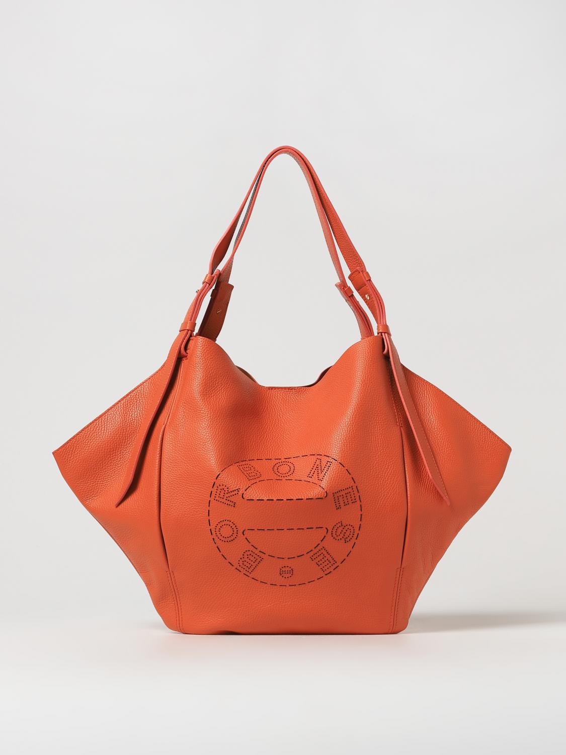 Borbonese Shoulder Bag BORBONESE Woman color Orange