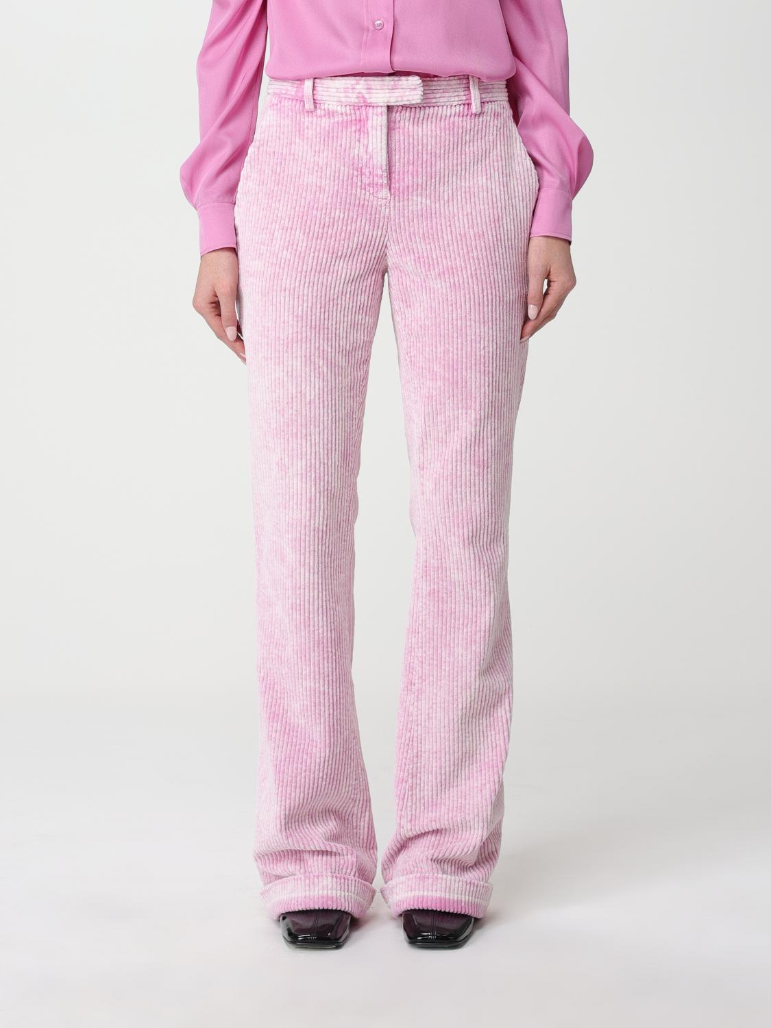 Moschino Jeans Trousers MOSCHINO JEANS Woman colour Pink