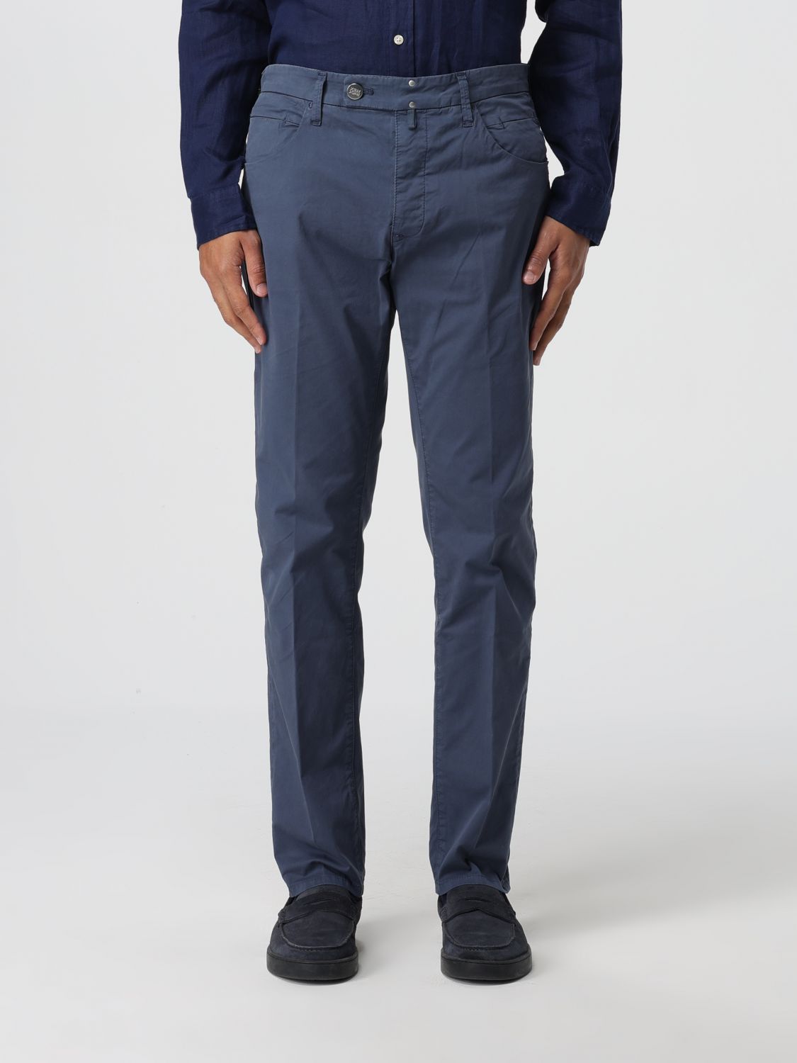 Incotex Trousers INCOTEX Men colour Blue