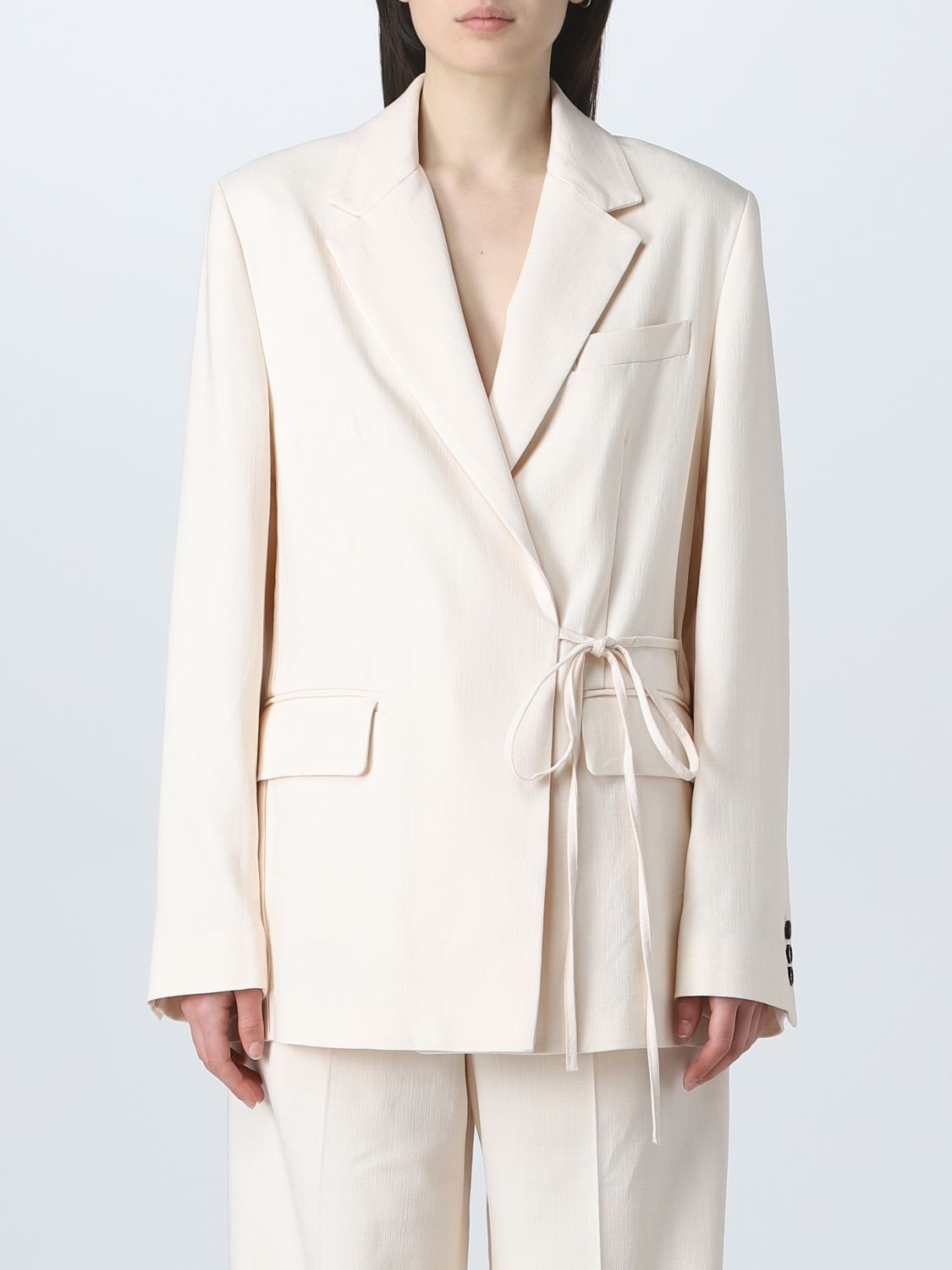 Msgm Blazer MSGM Woman colour Cream