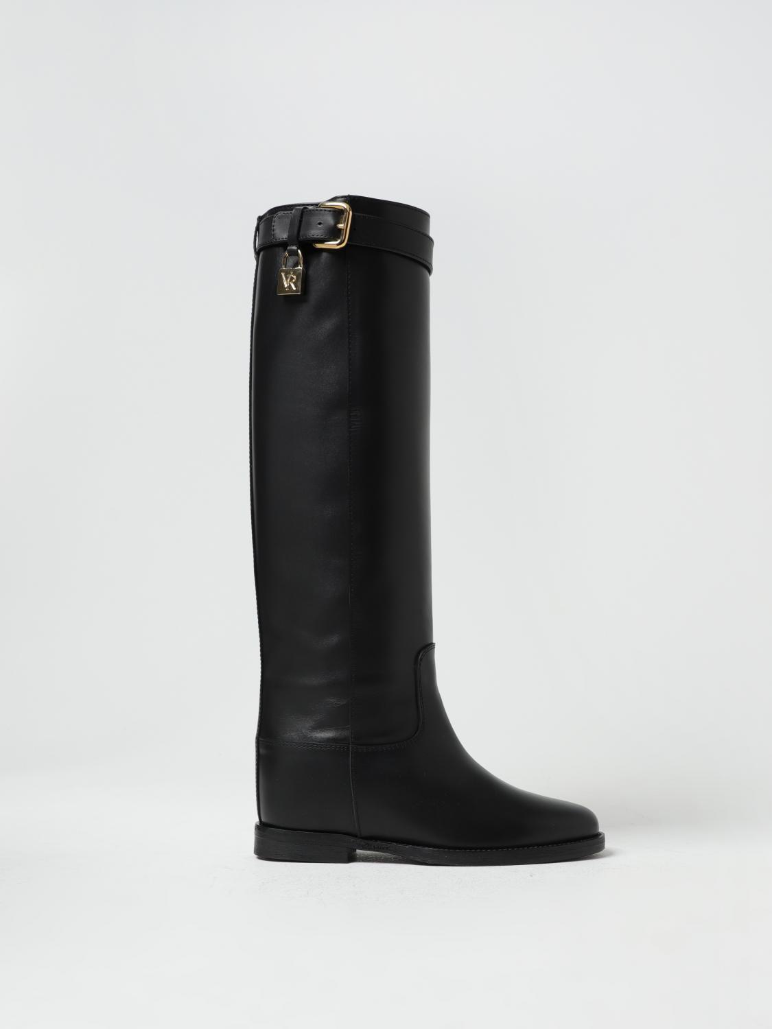 Via Roma 15 Boots VIA ROMA 15 Woman colour Black