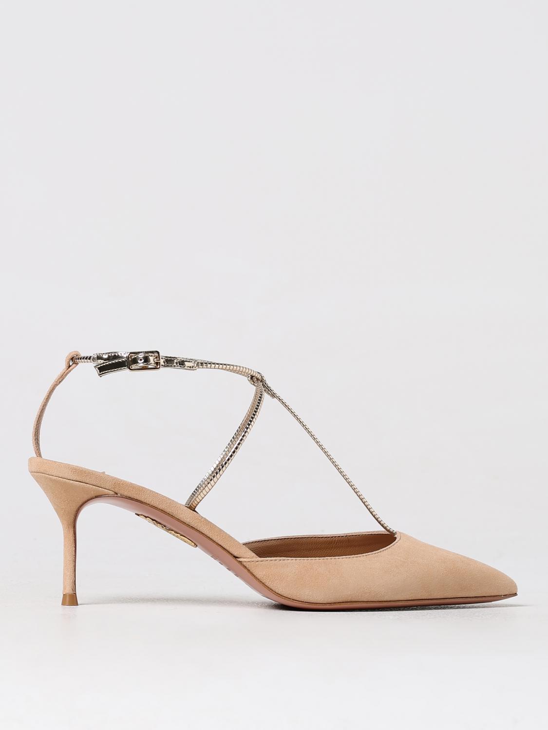 Aquazzura High Heel Shoes AQUAZZURA Woman color Dust