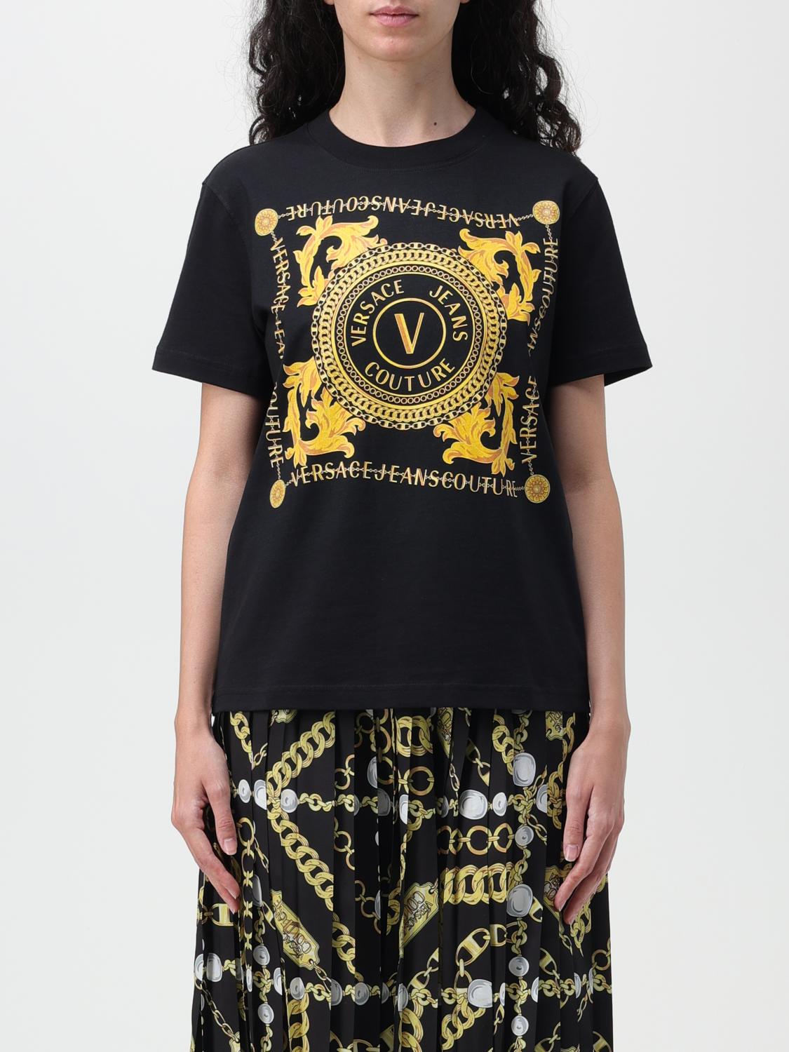 Versace Jeans Couture T-Shirt VERSACE JEANS COUTURE Woman colour Black