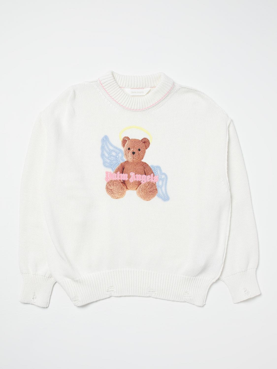 Palm Angels Kids Sweater PALM ANGELS KIDS Kids color White