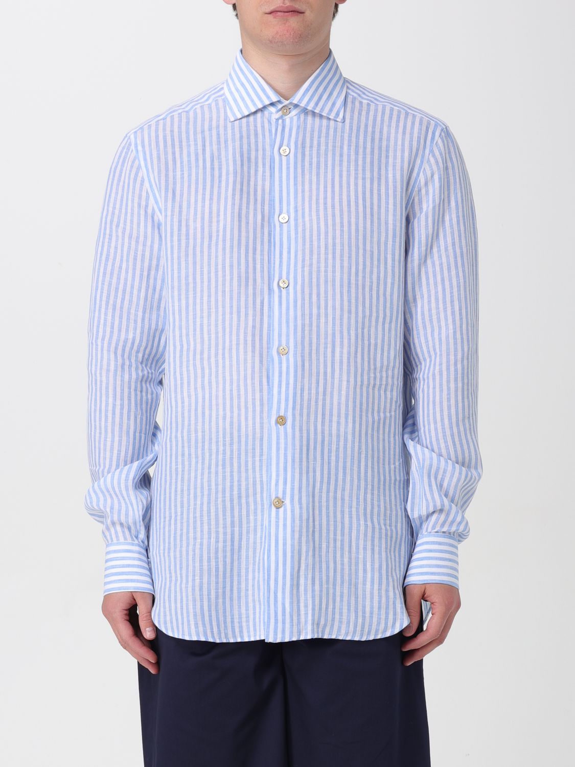 Kiton Shirt KITON Men colour Blue