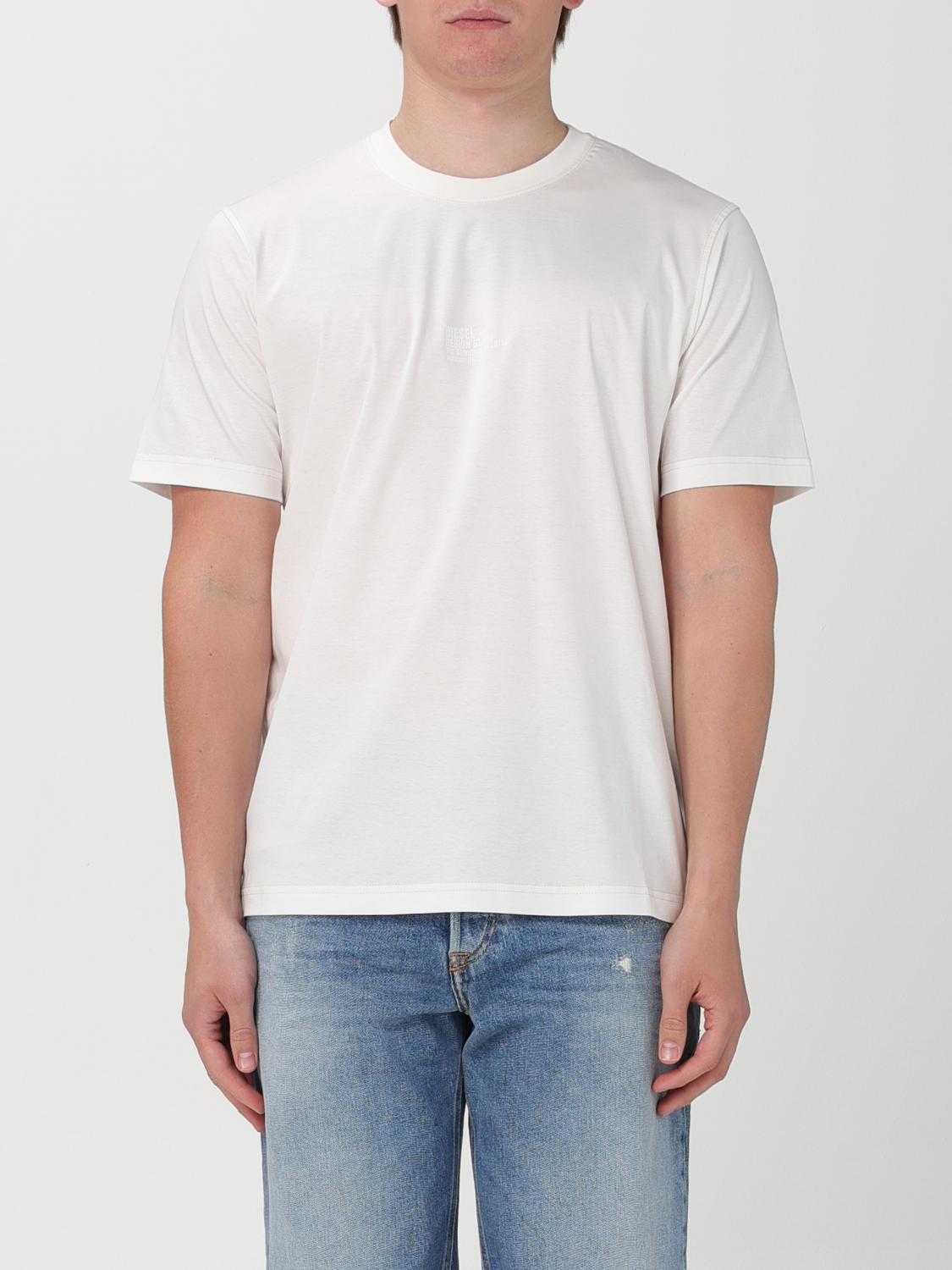 Diesel T-Shirt DIESEL Men color Cream