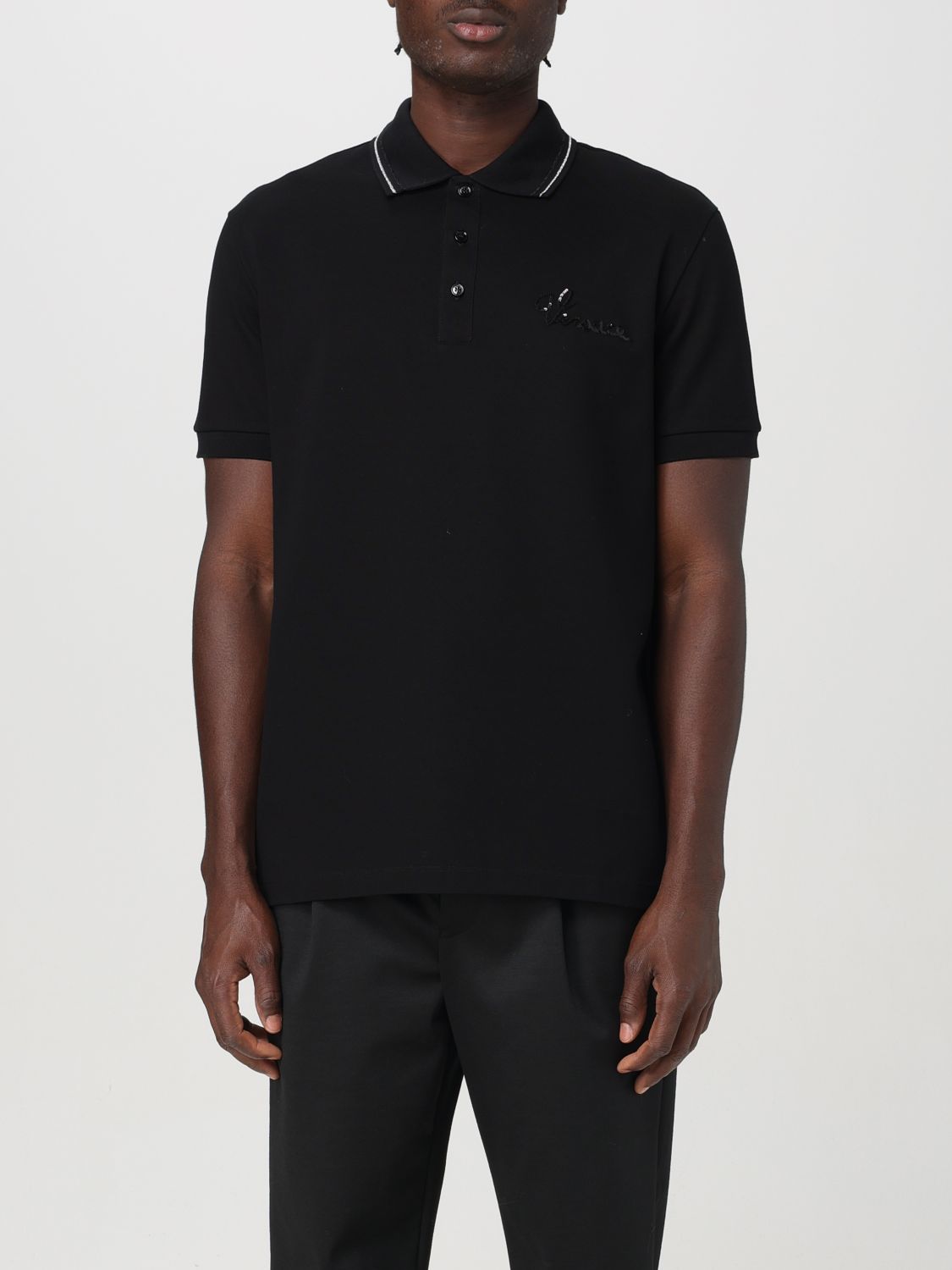 Versace Polo Shirt VERSACE Men color Black