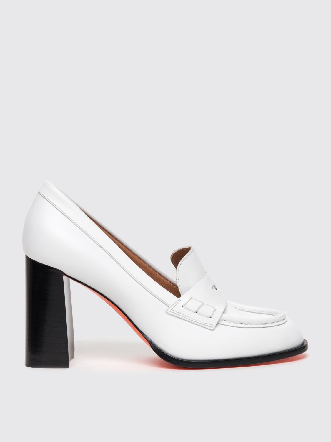 Santoni Loafers SANTONI Woman colour White